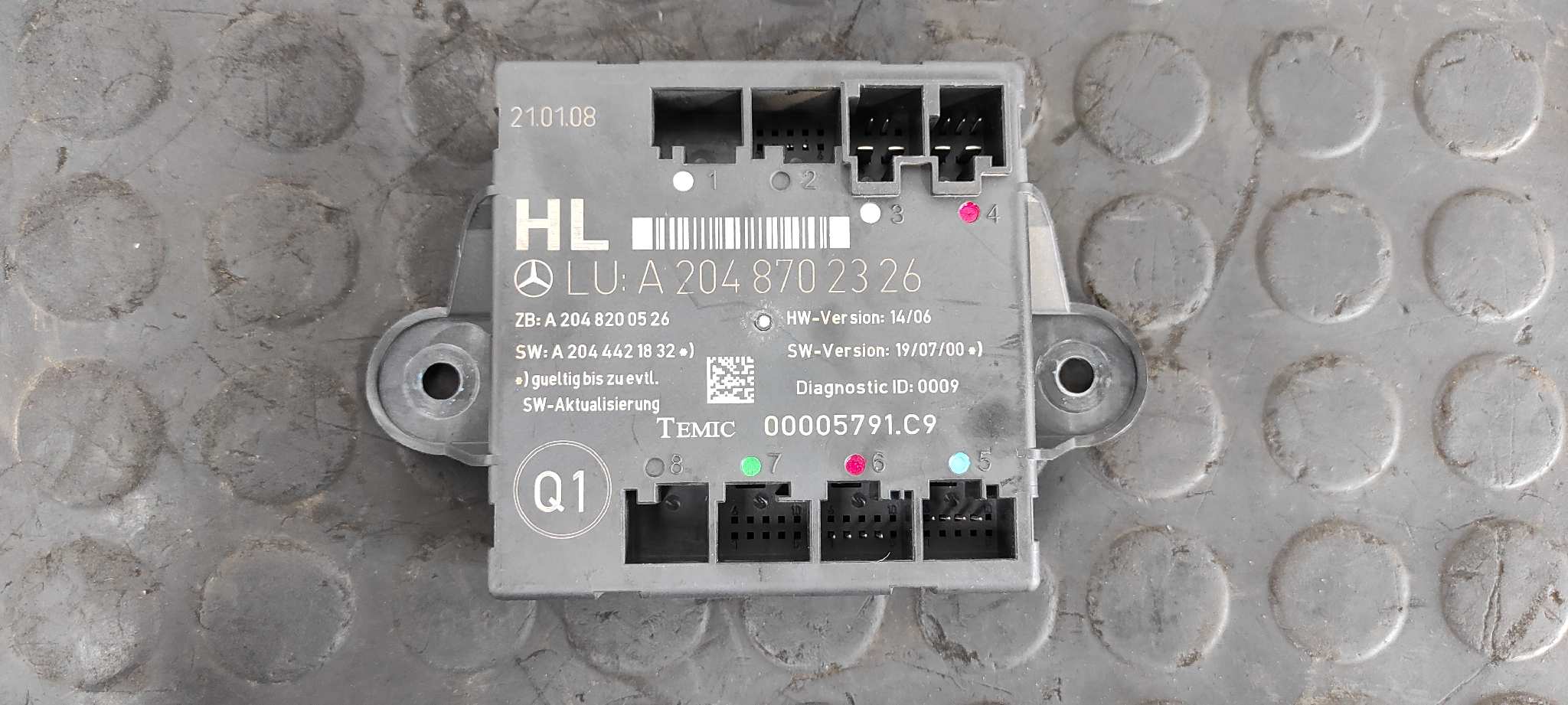 CENTRALITA CIERRE MERCEDES-BENZ CLASE C (W204) BERLINA