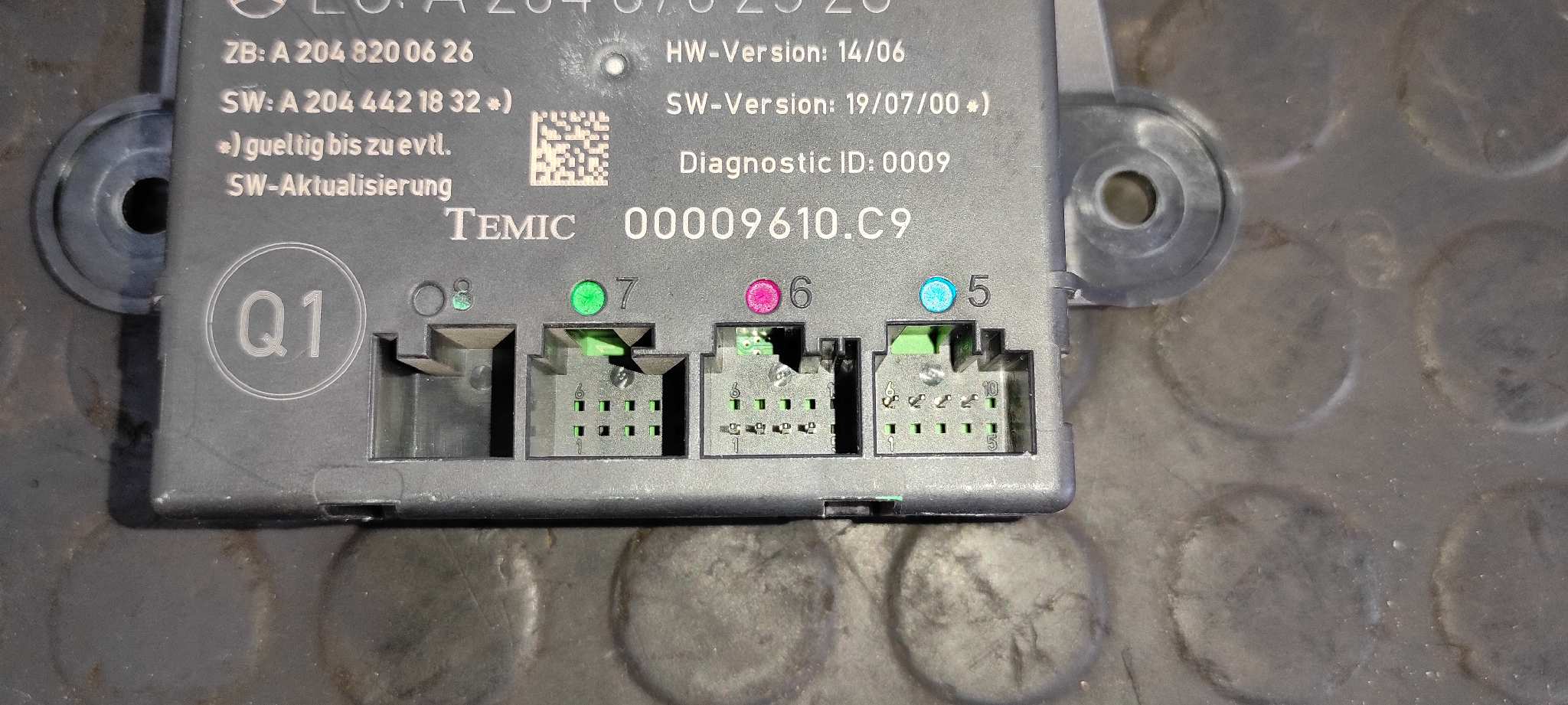 CENTRALITA CIERRE MERCEDES-BENZ CLASE C (W204) BERLINA - vista 4