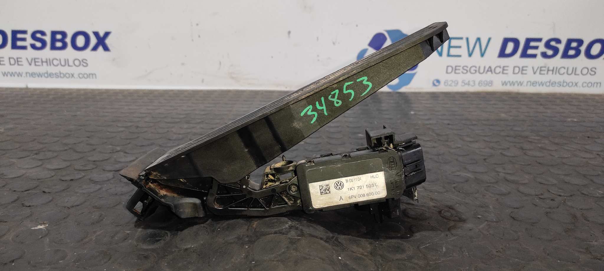 POTENCIOMETRO PEDAL AUDI A3 (8P) - vista 7