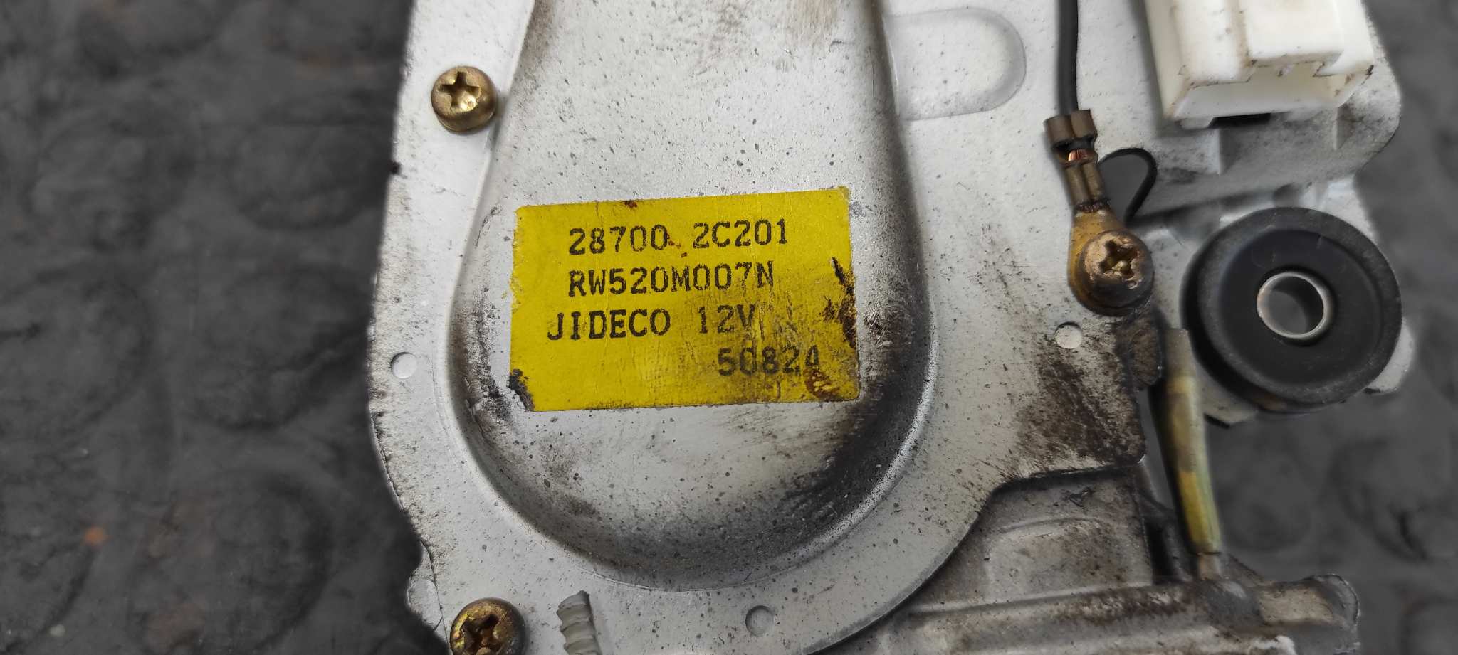 MOTOR LIMPIA TRASERO NISSAN VANETTE CARGO - vista 2