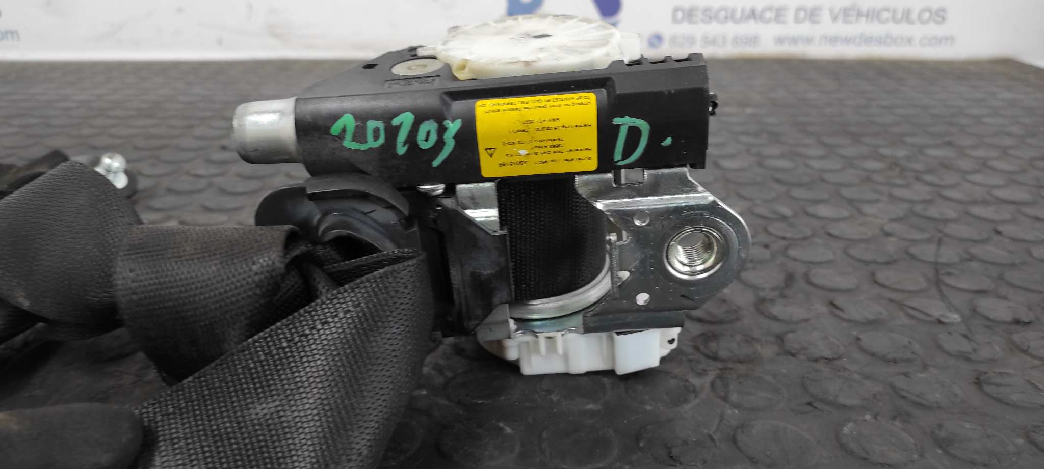 CINTURON DELANTERO DERECHO FIAT BRAVO (198) - vista 5