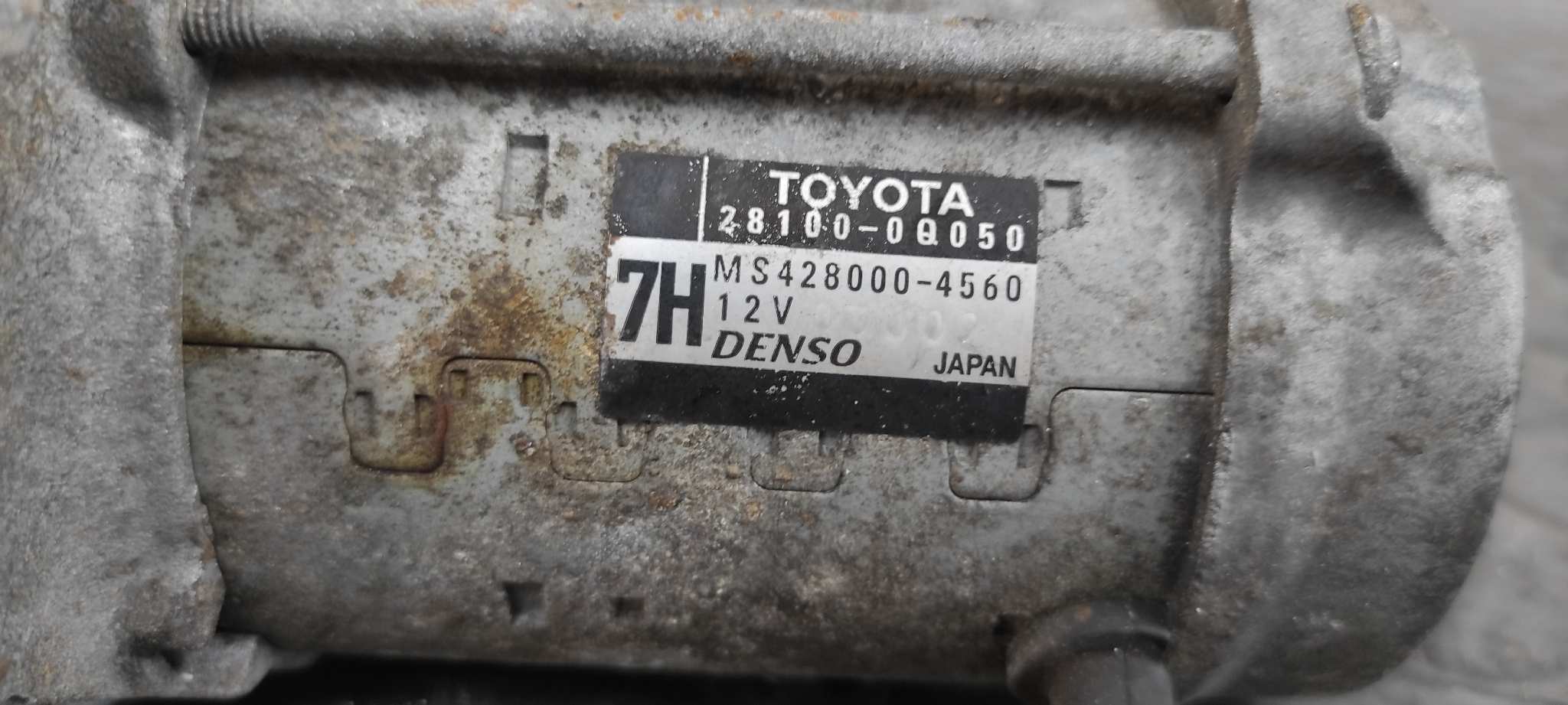 MOTOR ARRANQUE TOYOTA YARIS (KSP9/SCP9/NLP9) - vista 4