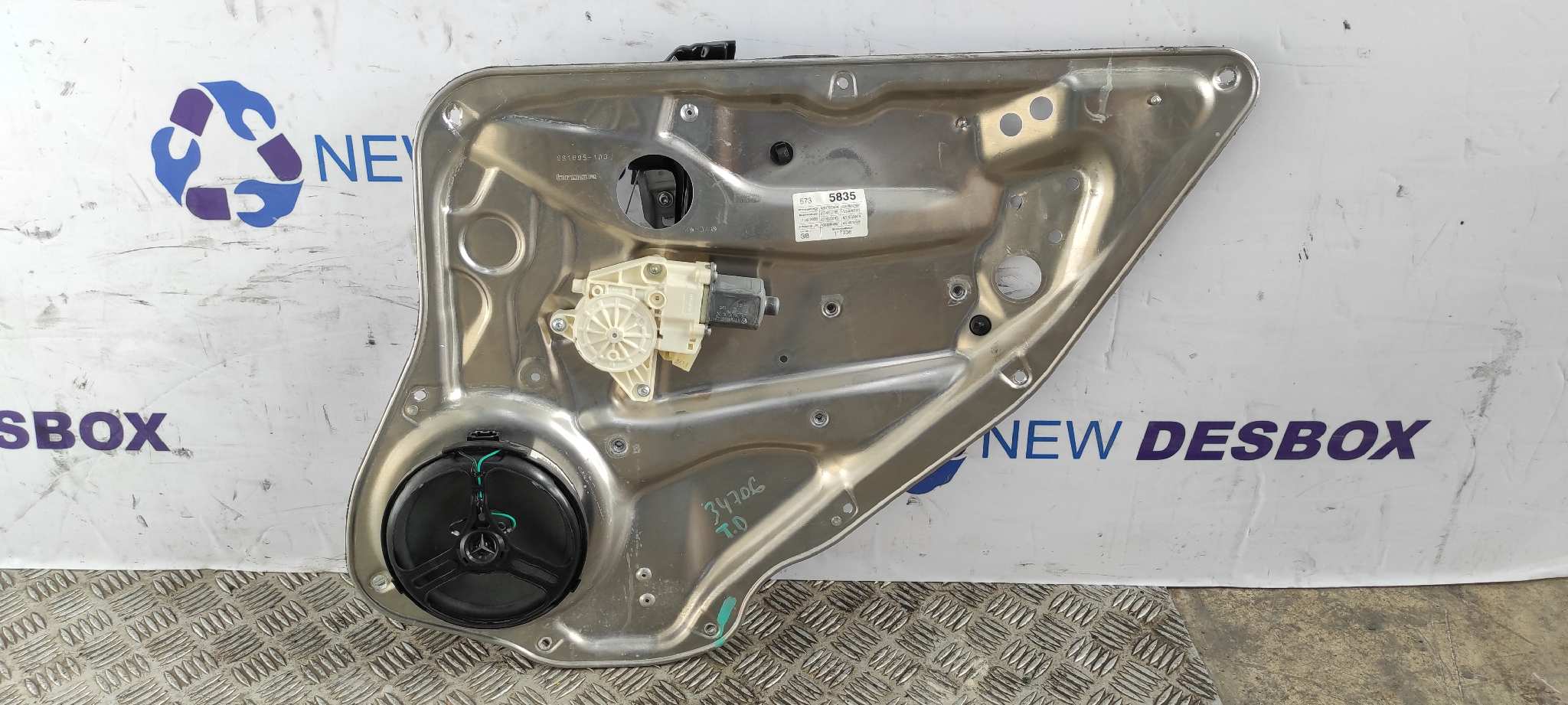 ELEVALUNAS TRASERO DERECHO MERCEDES-BENZ CLASE C (W204) BERLINA - vista 3