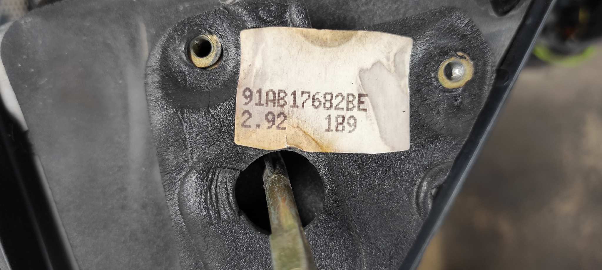 RETROVISOR DERECHO FORD ESCORT BERL./TURNIER - vista 2