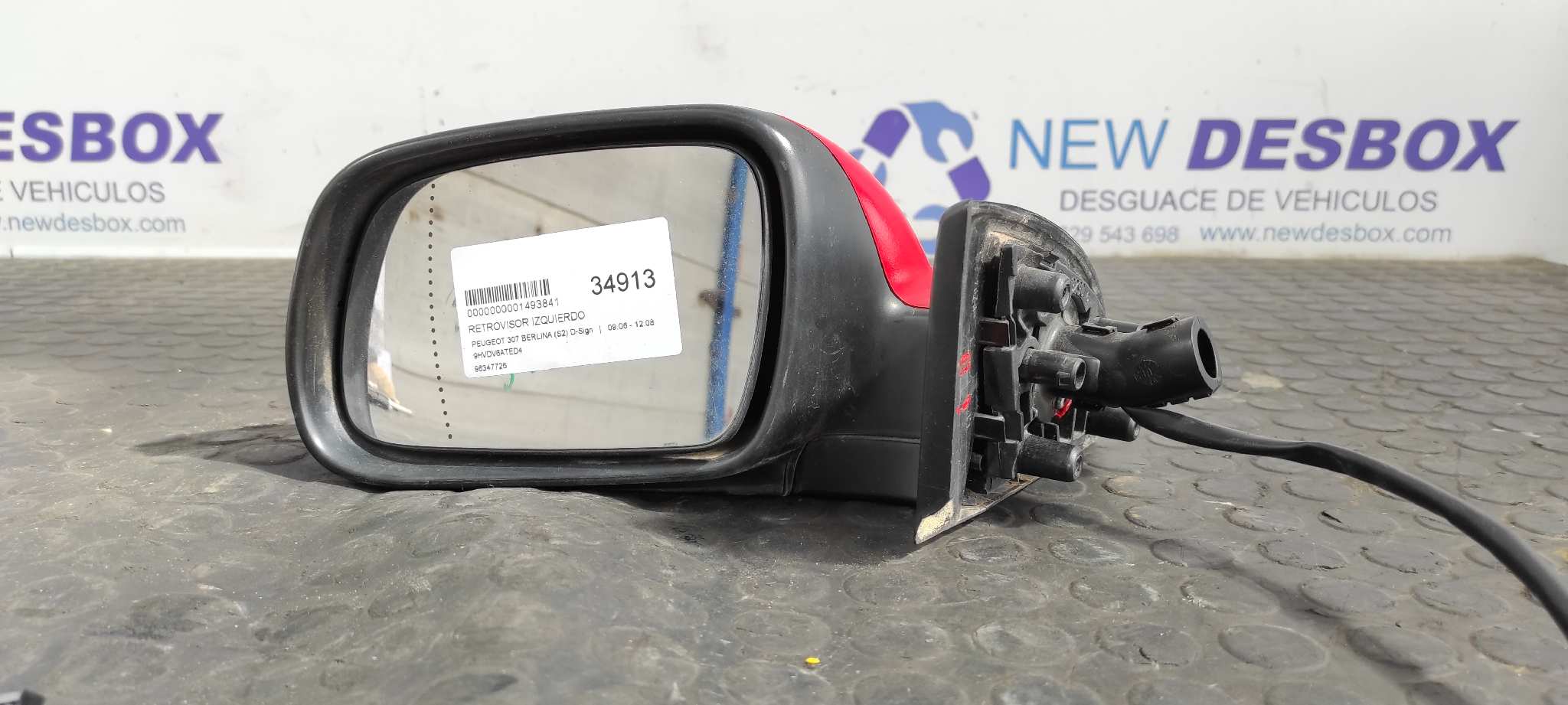 RETROVISOR IZQUIERDO PEUGEOT 307 BERLINA (S2)
