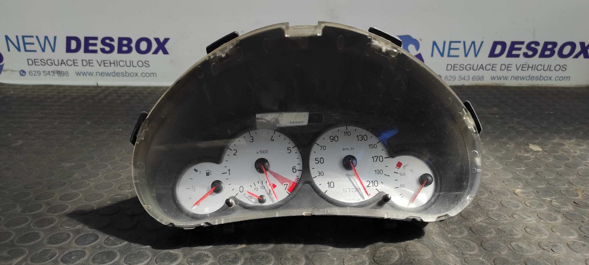 CUADRO INSTRUMENTOS PEUGEOT 206 BERLINA