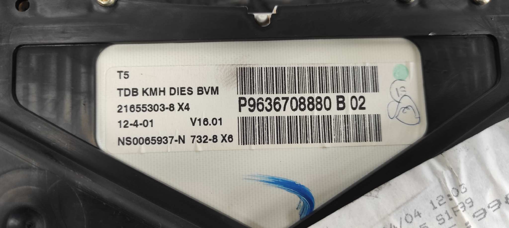 CUADRO INSTRUMENTOS PEUGEOT 307 (S1) - vista 8