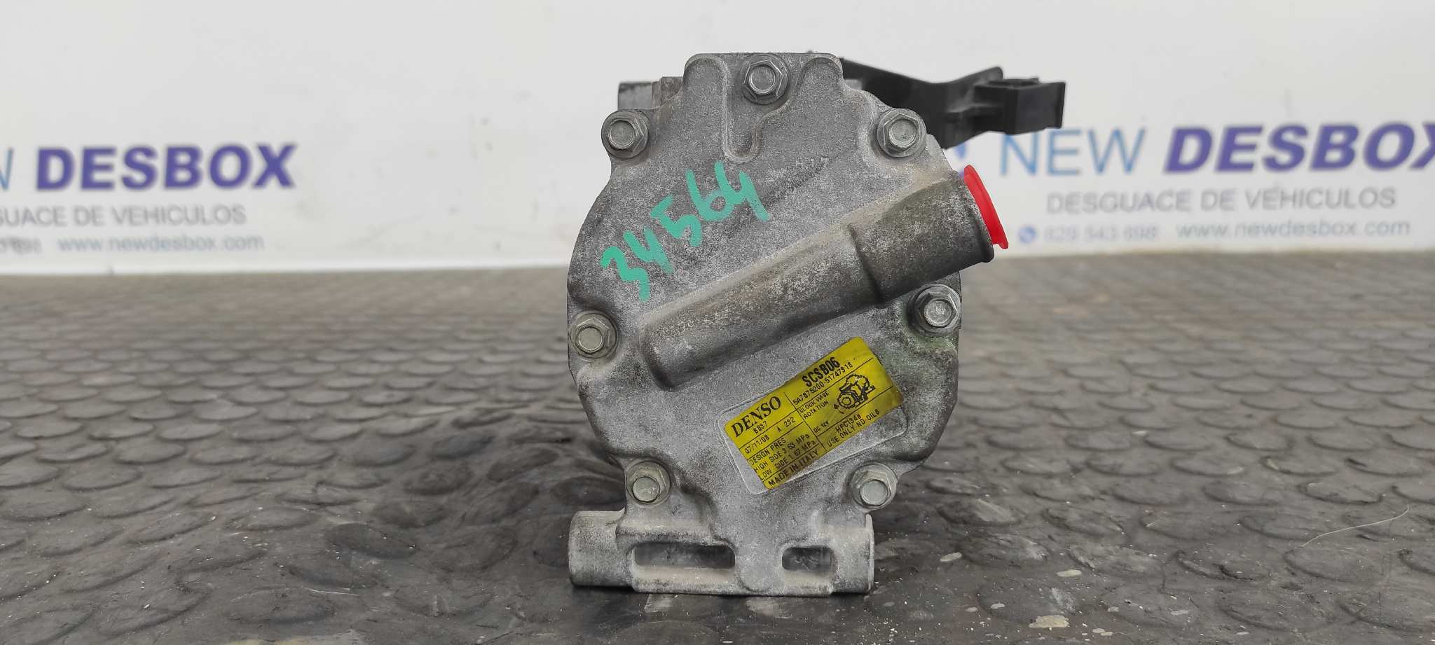 COMPRESOR AIRE ACONDICIONADO FIAT NUOVA 500 (150) - vista 6