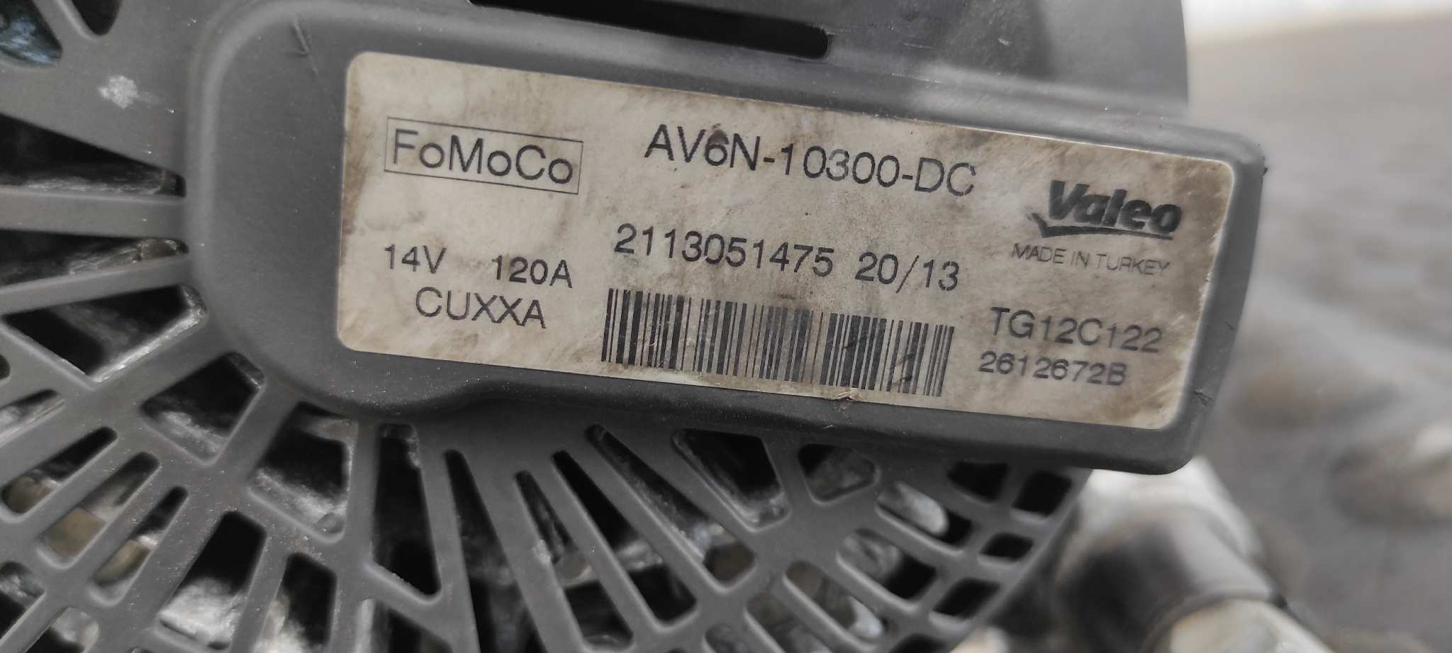 ALTERNADOR FORD GRAND C-MAX - vista 6