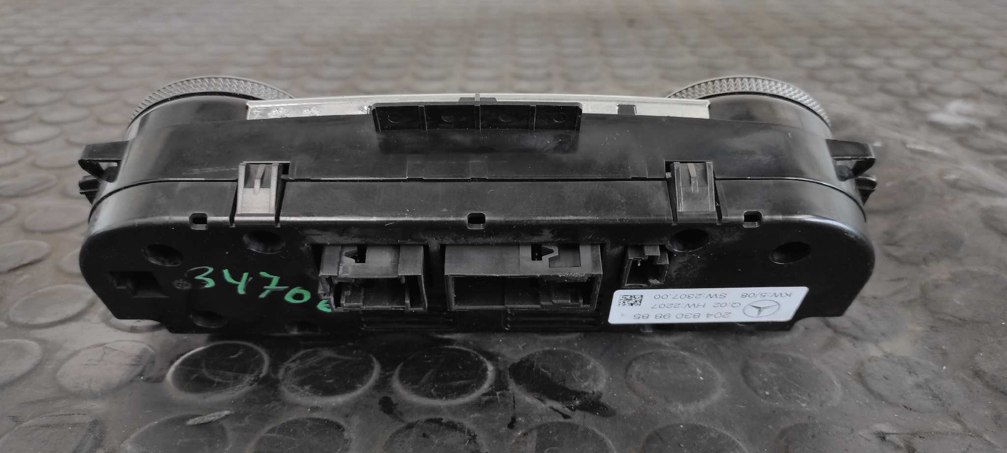 MANDO CLIMATIZADOR MERCEDES-BENZ CLASE C (W204) BERLINA - vista 3