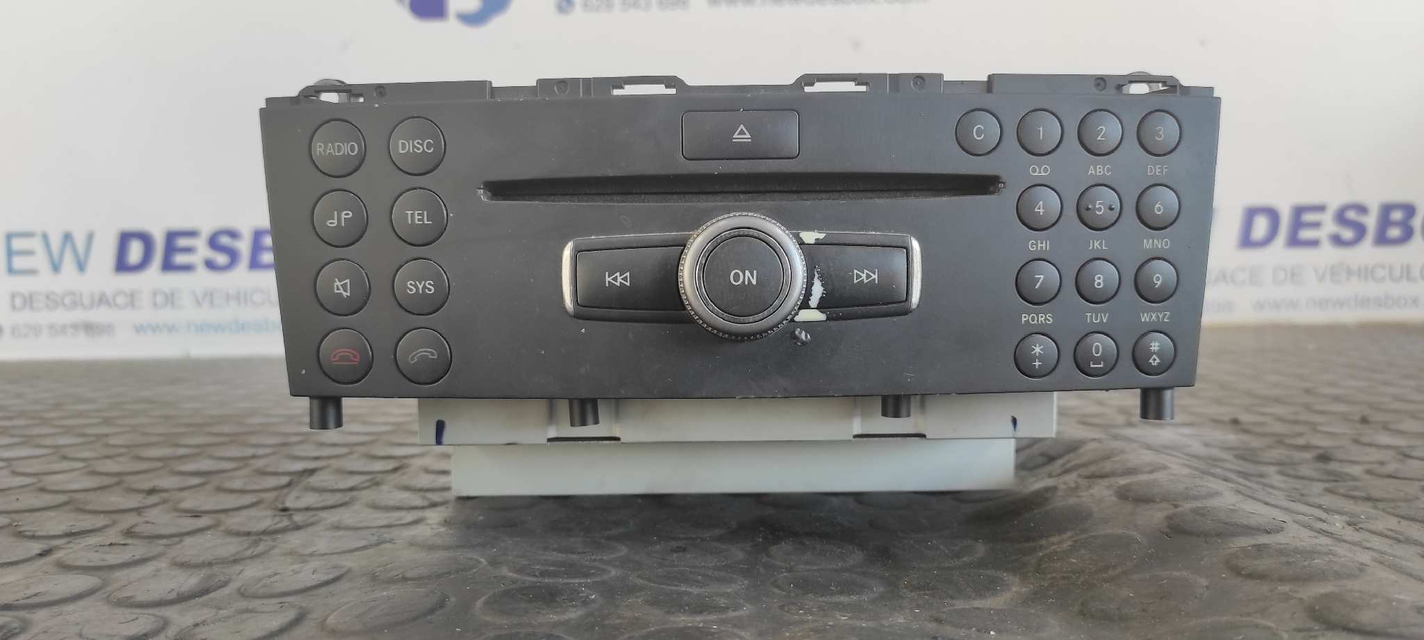 SISTEMA AUDIO / RADIO CD MERCEDES-BENZ CLASE C (W204) BERLINA