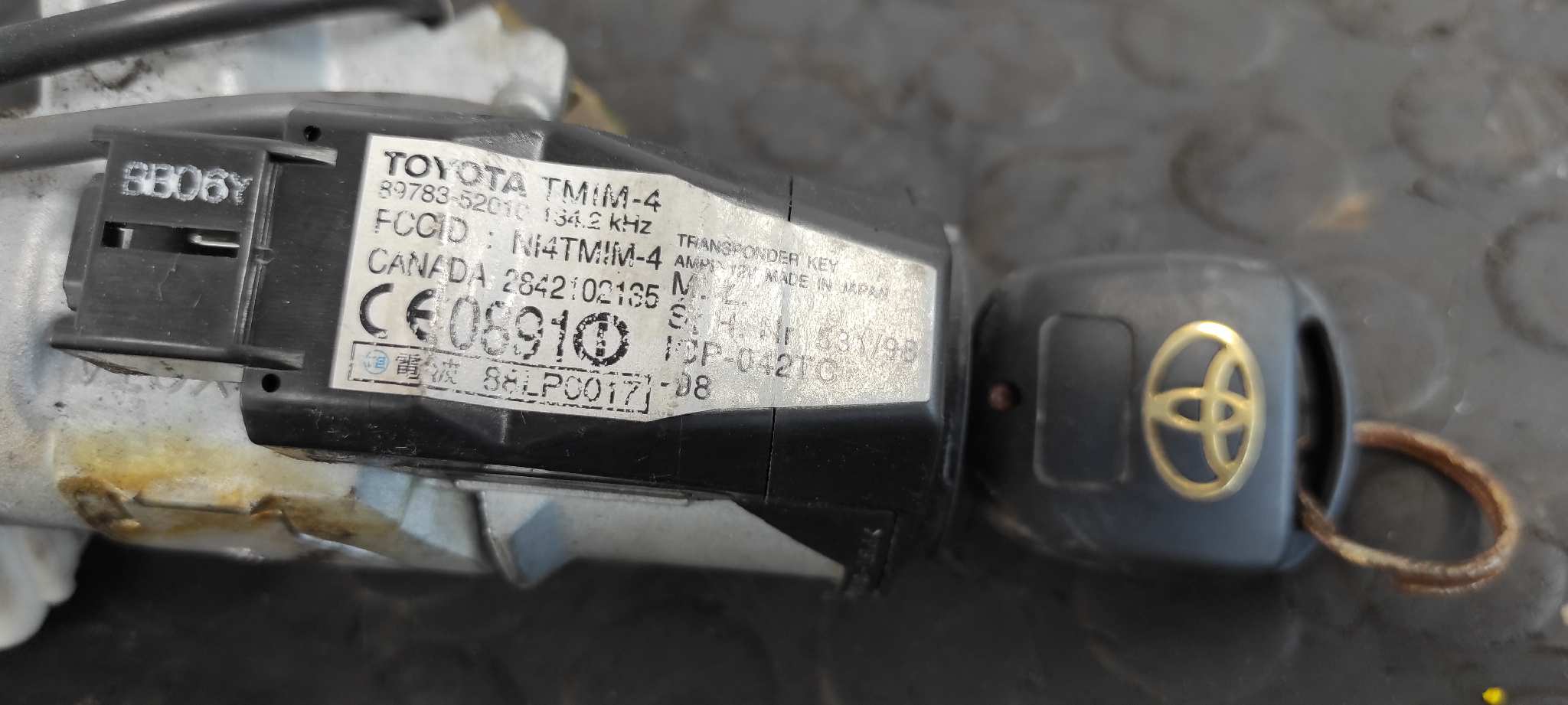 CONMUTADOR DE ARRANQUE TOYOTA RAV 4 (A2) - vista 3