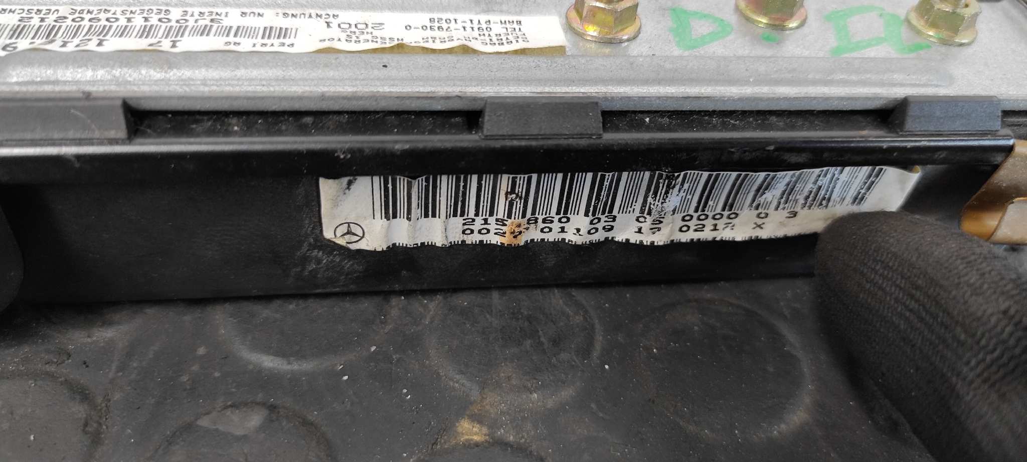 AIRBAG LATERAL DELANTERO IZQUIERDO MERCEDES-BENZ CLASE CL (W215) COUPE - vista 2