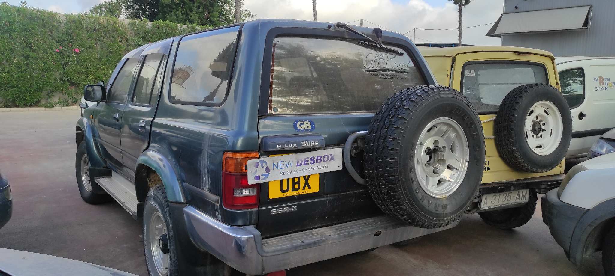 MANETA EXTERIOR PORTON TOYOTA HILUX (KUN) - vista 4