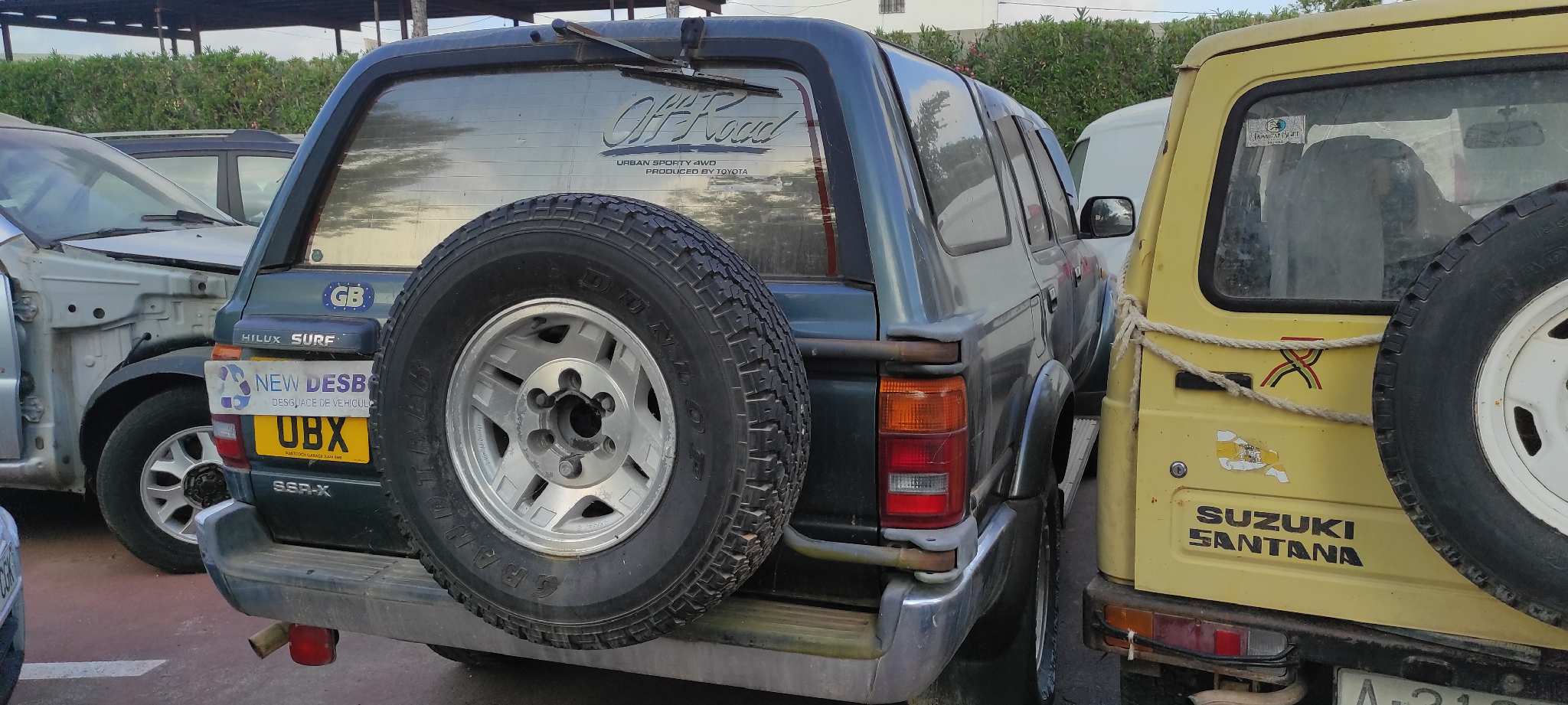 MANETA EXTERIOR PORTON TOYOTA HILUX (KUN) - vista 5