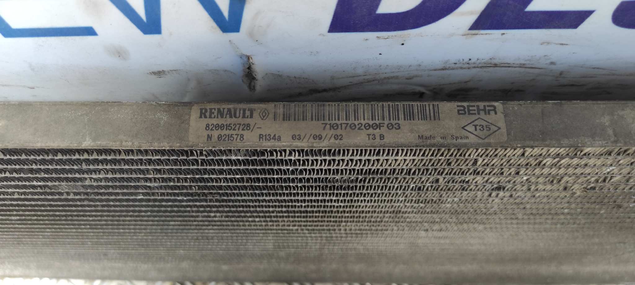 CONDENSADOR / RADIADOR  AIRE ACONDICIONADO RENAULT LAGUNA II GRANDTOUR (KG0) - vista 3