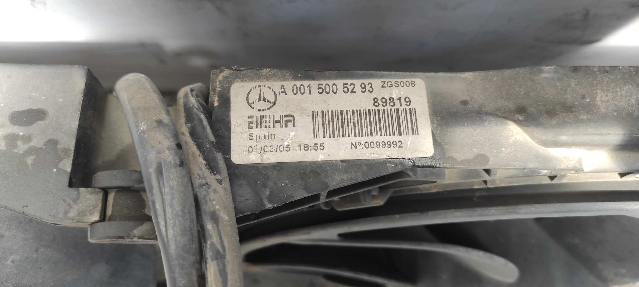 ELECTROVENTILADOR MERCEDES-BENZ VITO MIXTO 06.2003 -> - vista 11