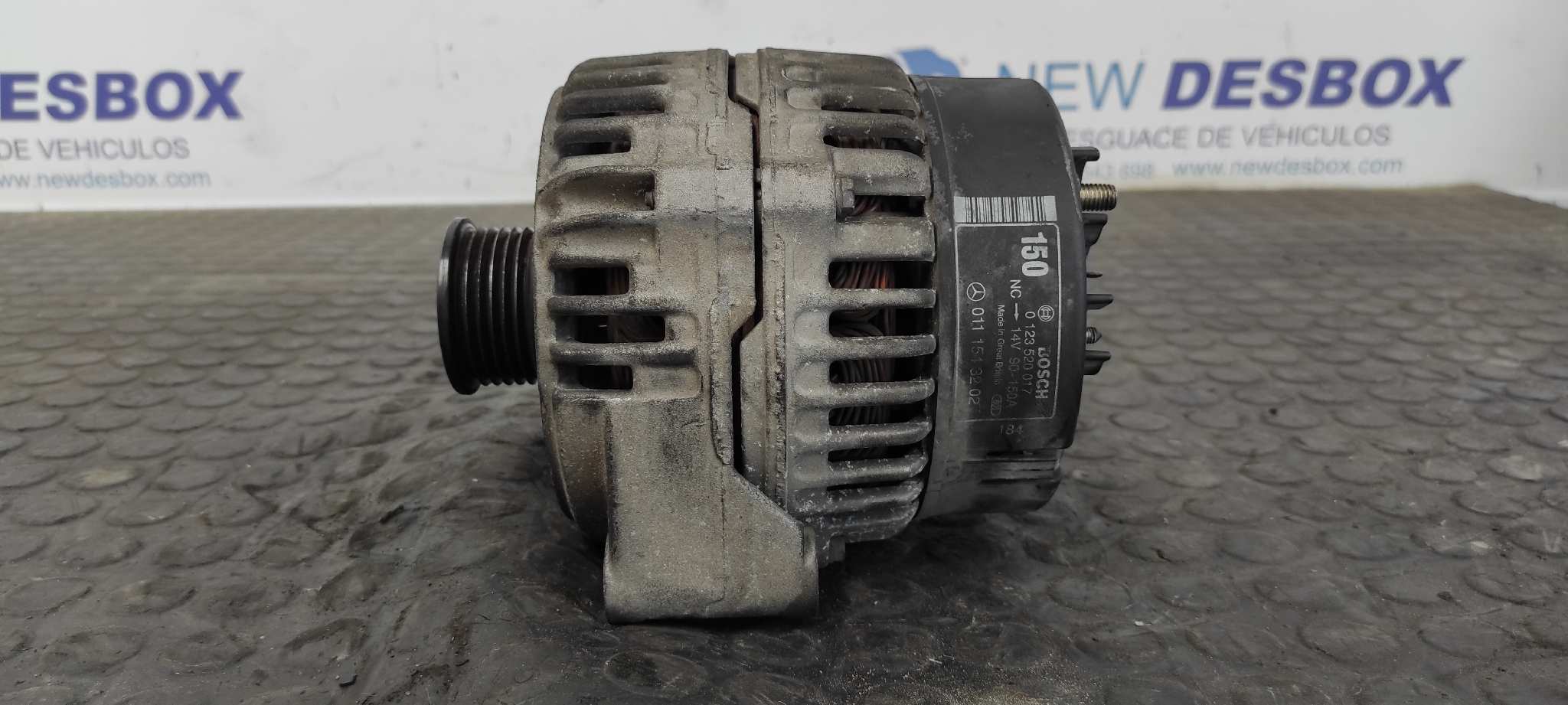 ALTERNADOR MERCEDES-BENZ CLASE CL (W215) COUPE - vista 2