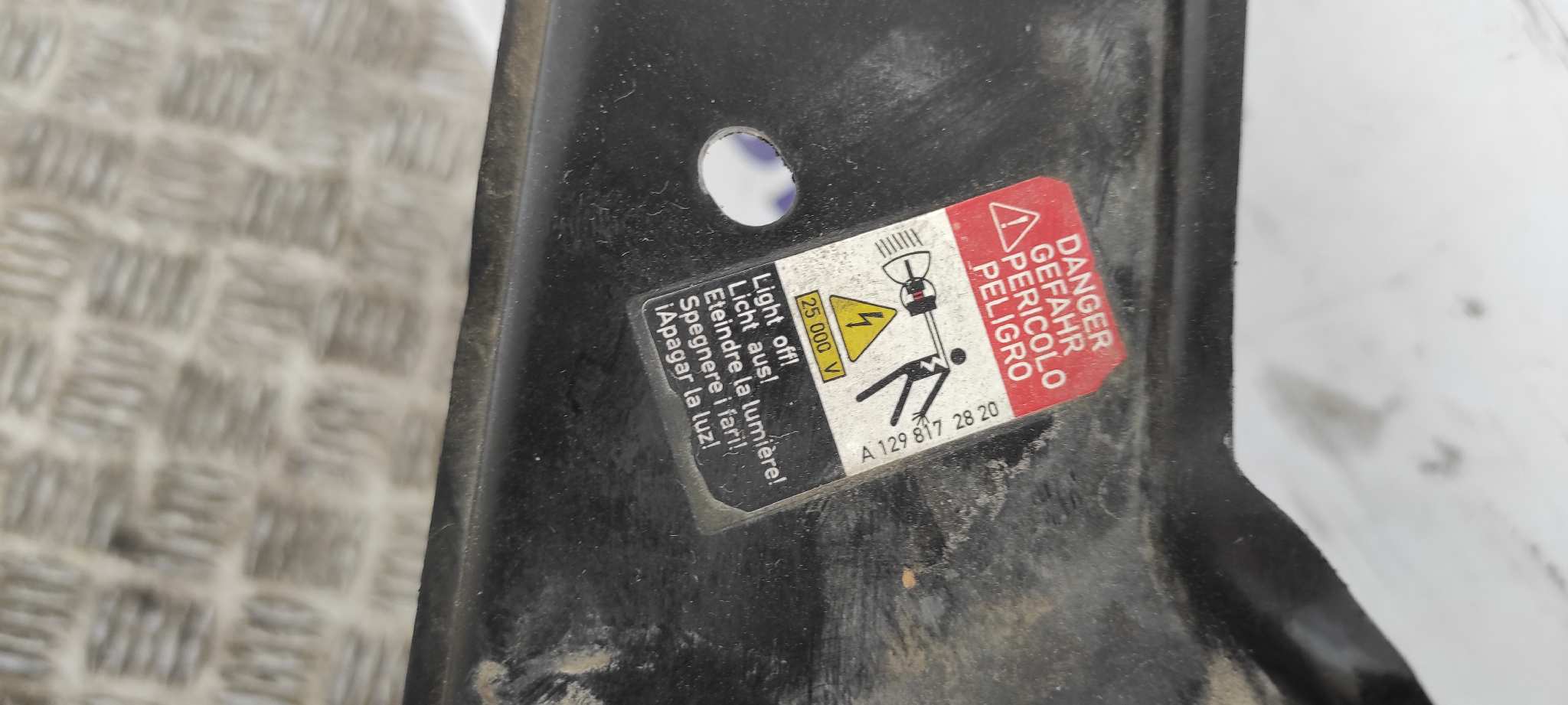 PANEL FRONTAL MERCEDES-BENZ CLASE CL (W215) COUPE - vista 4