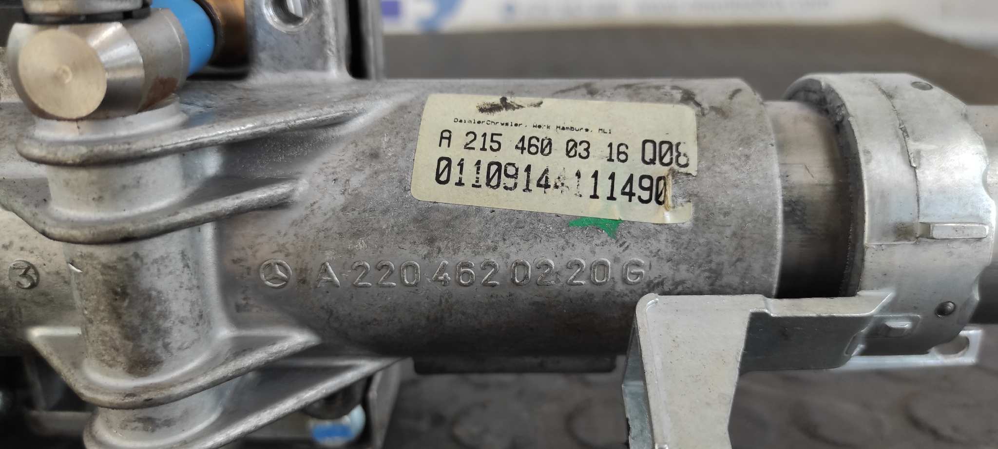 COLUMNA DIRECCION MERCEDES-BENZ CLASE CL (W215) COUPE - vista 8