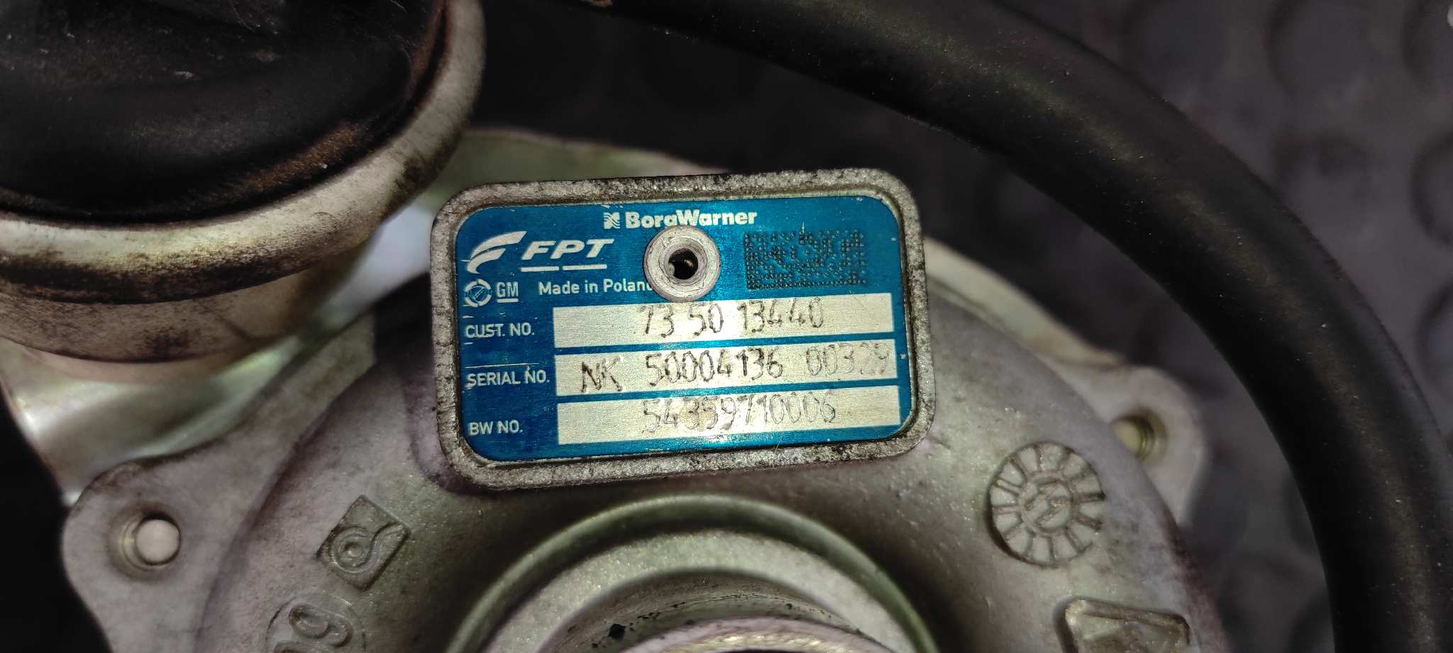 TURBOCOMPRESOR OPEL MERIVA - vista 7