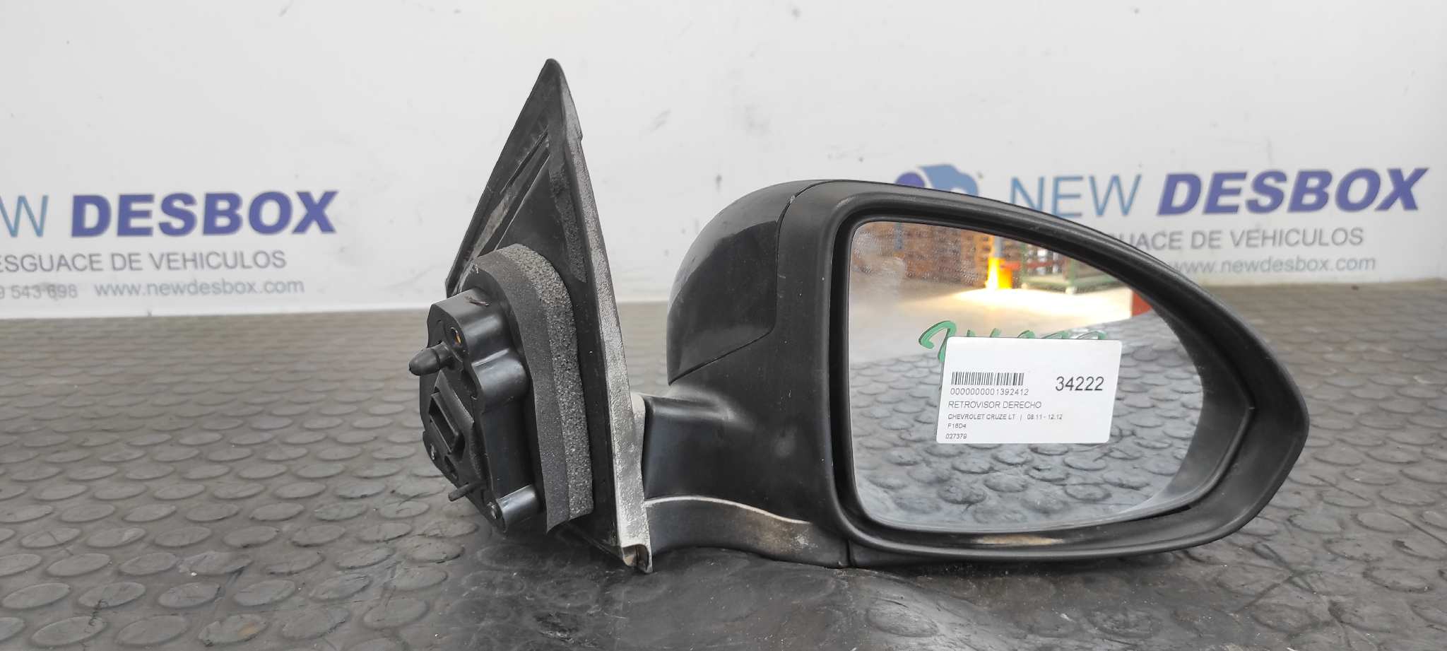RETROVISOR DERECHO CHEVROLET CRUZE