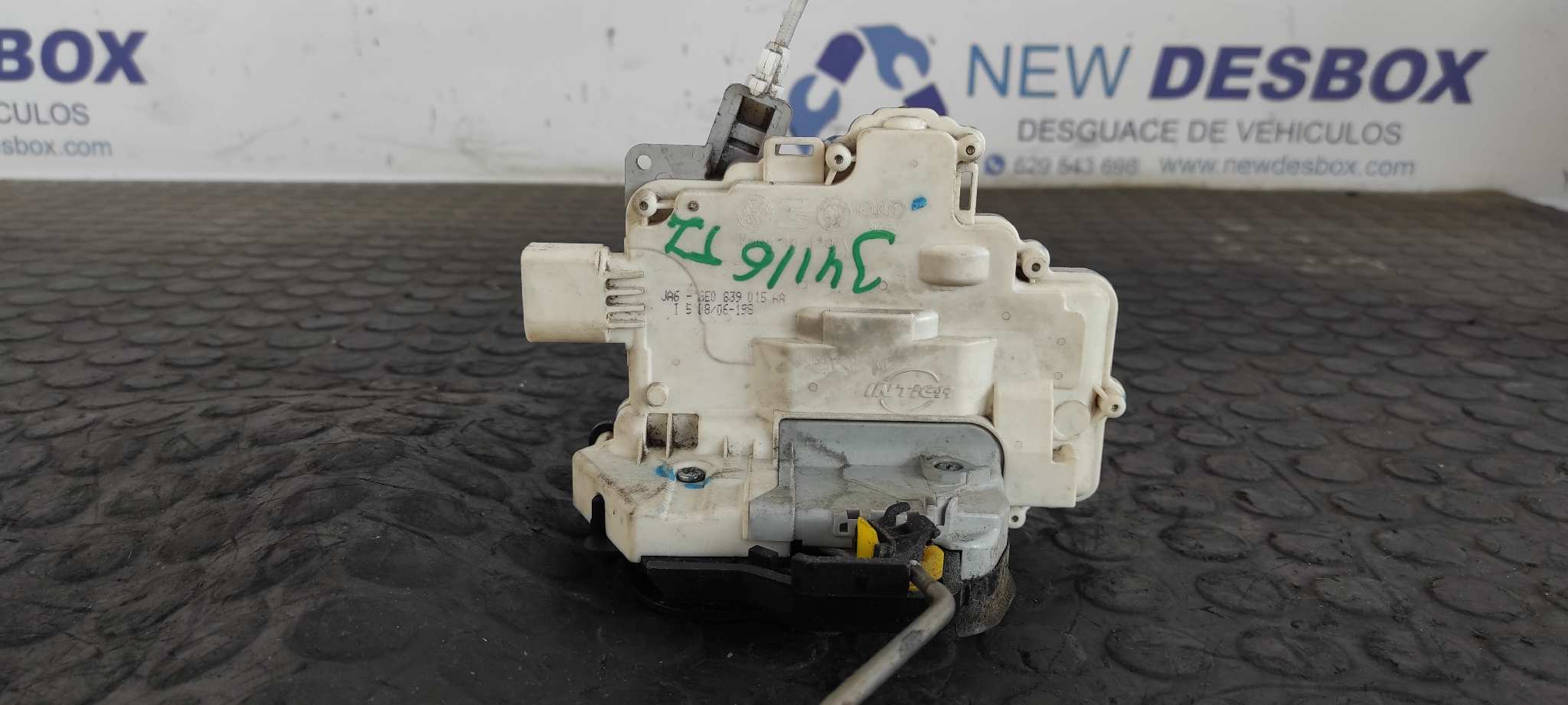 CERRADURA PUERTA TRASERA IZQUIERDA AUDI A4 AVANT (8E)