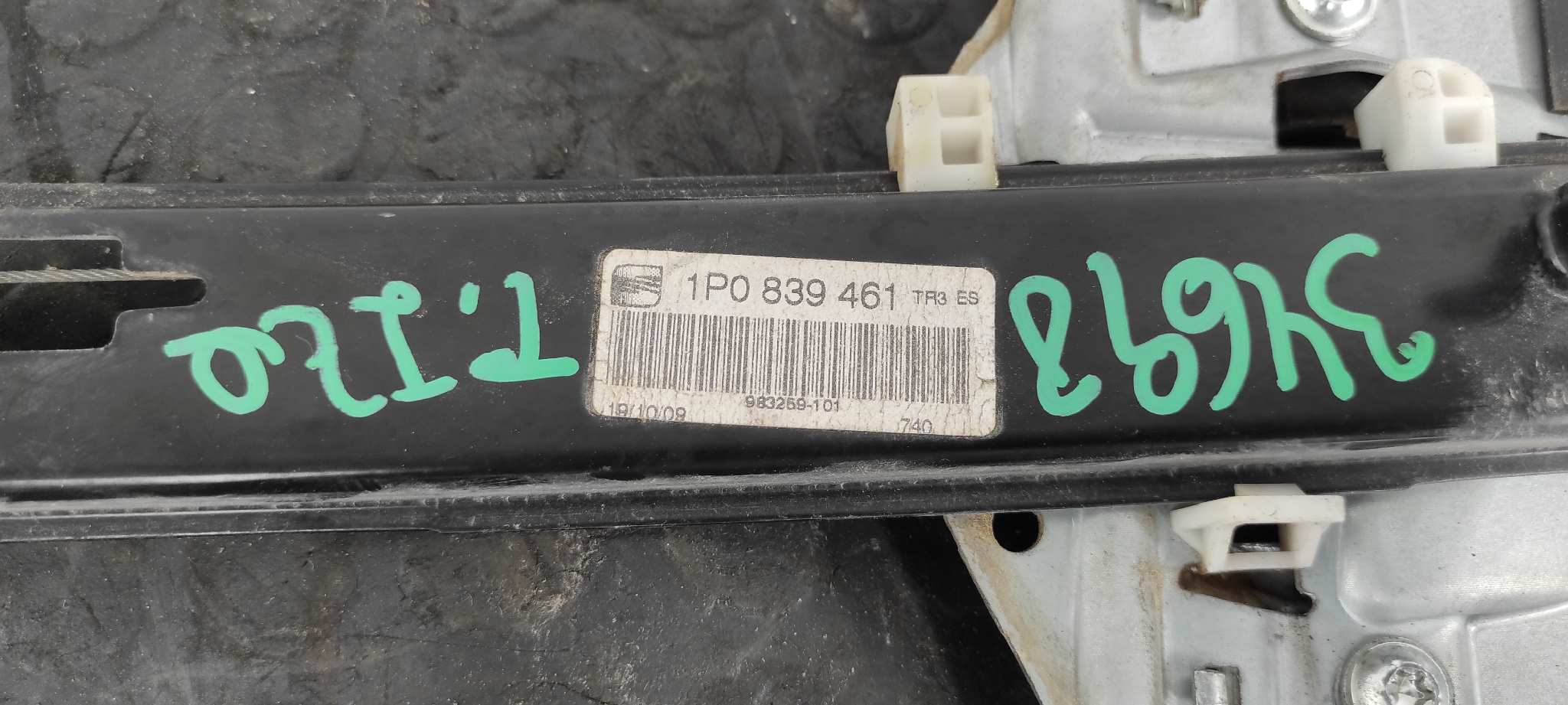 ELEVALUNAS TRASERO IZQUIERDO SEAT LEON (1P1) - vista 2