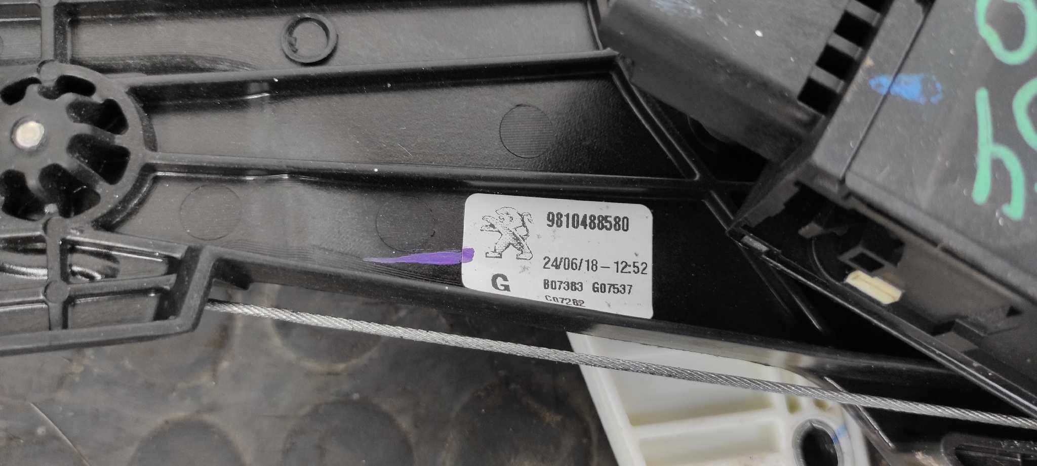 ELEVALUNAS TRASERO IZQUIERDO PEUGEOT 3008 - vista 6