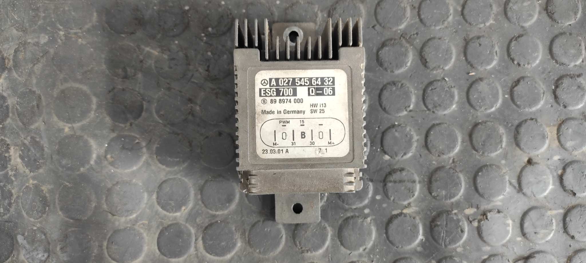 MODULO ELECTRONICO MERCEDES-BENZ CLASE CL (W215) COUPE