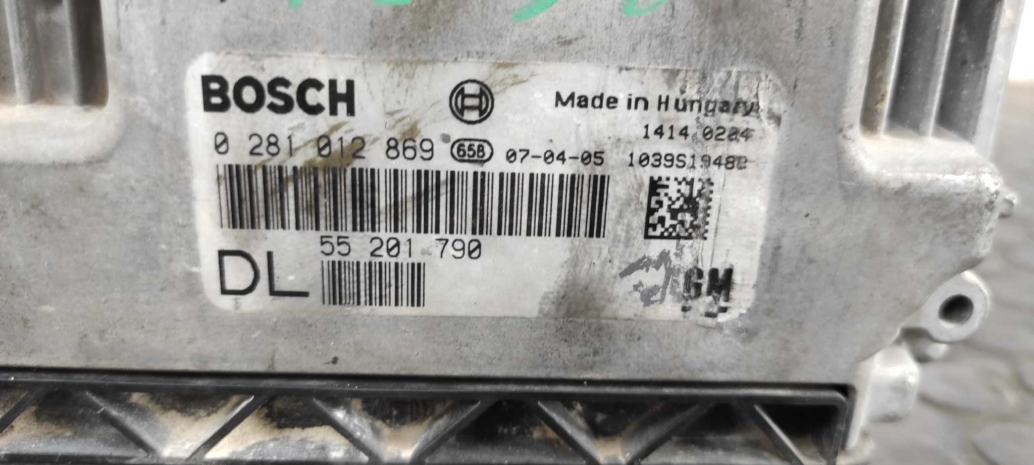 CENTRALITA MOTOR UCE OPEL VECTRA C BERLINA - vista 3