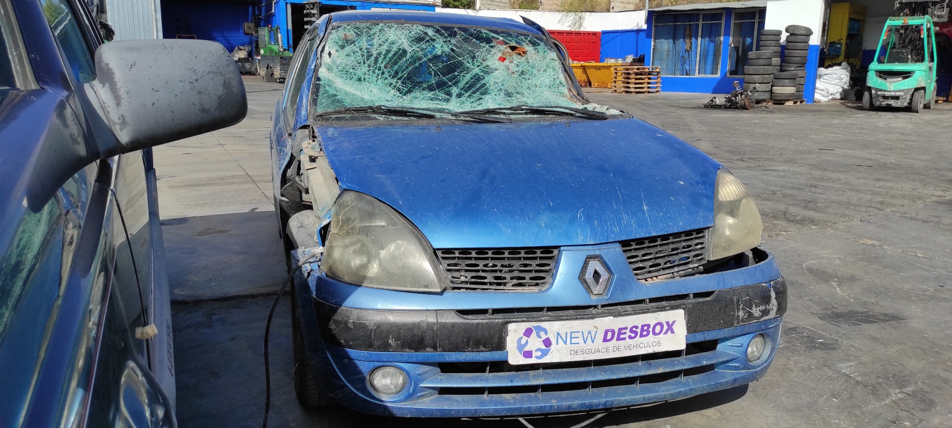 MANETA INTERIOR TRASERA IZQUIERDA RENAULT CLIO II FASE II (B/CB0) - vista 5