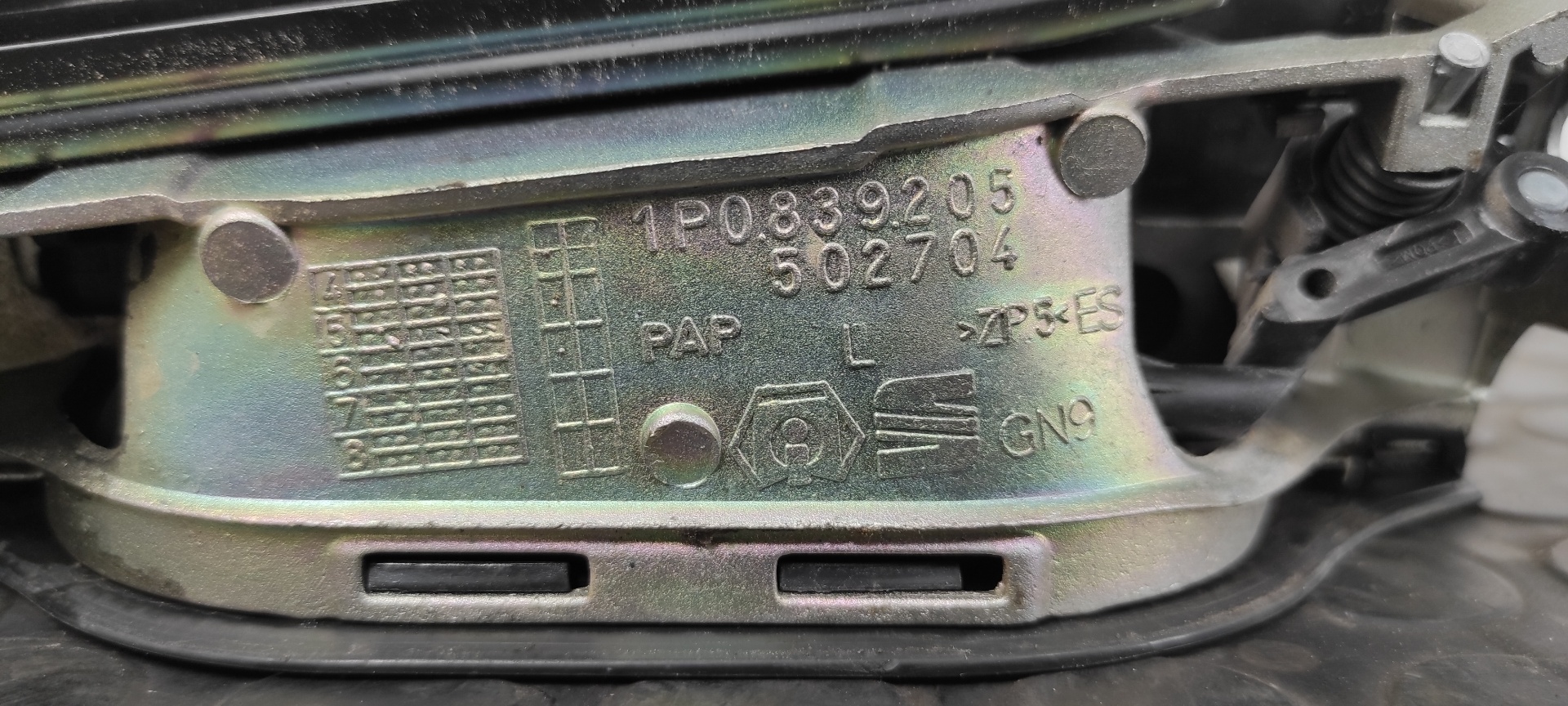 MANETA  TRASERA IZQUIERDA SEAT LEON (1P1) - vista 4