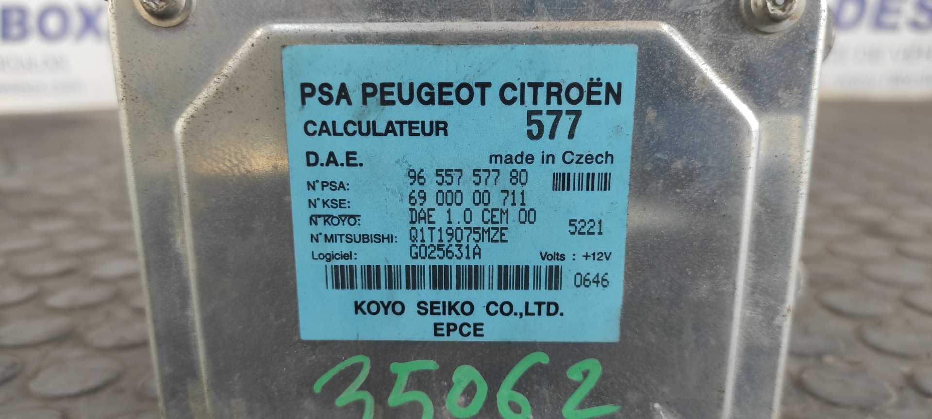 CENTRALITA DIRECCION CITROEN C2 - vista 3