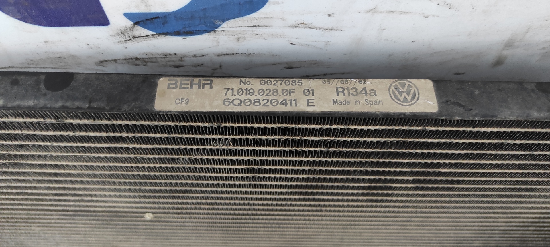 CONDENSADOR / RADIADOR  AIRE ACONDICIONADO SEAT IBIZA (6L1) - vista 2