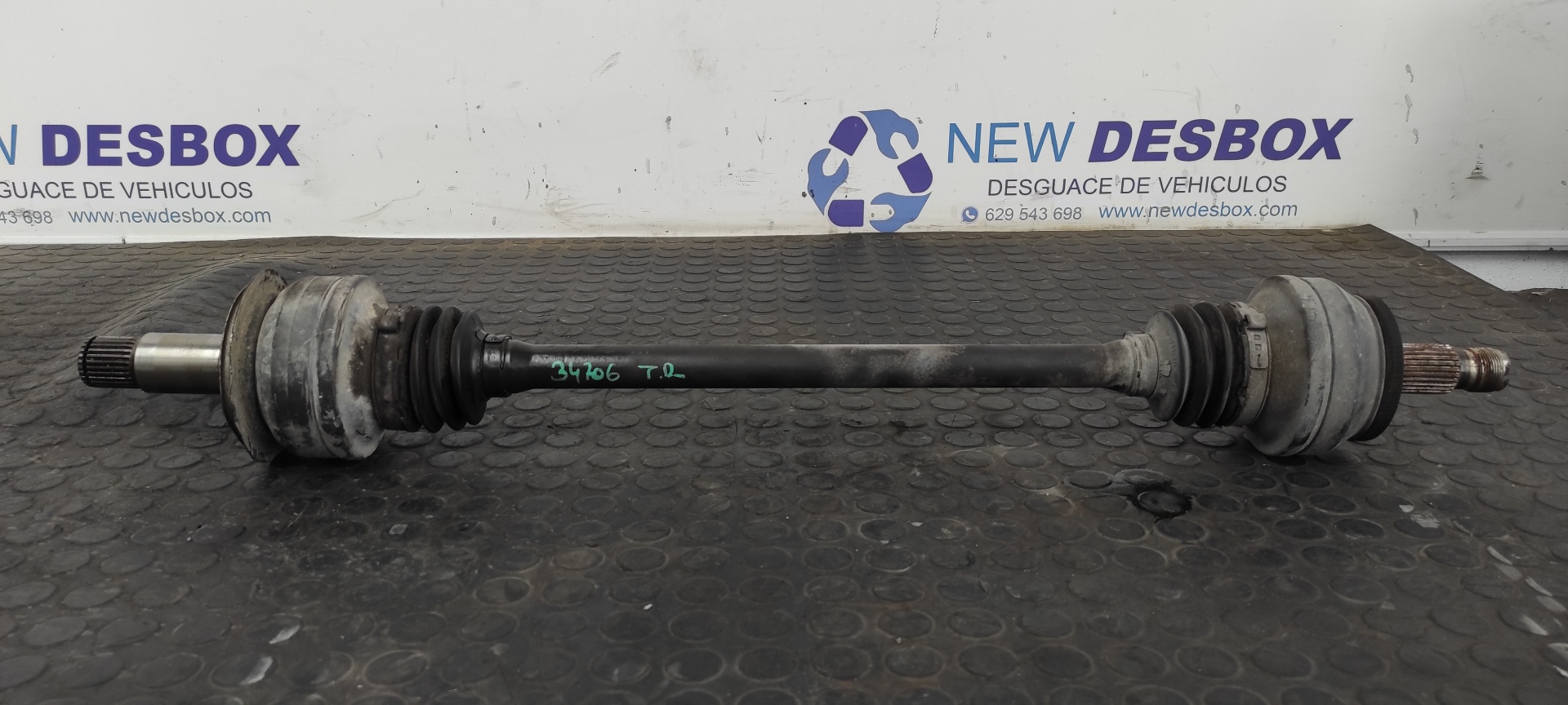 TRANSMISION TRASERA DERECHA MERCEDES-BENZ CLASE C (W204) BERLINA