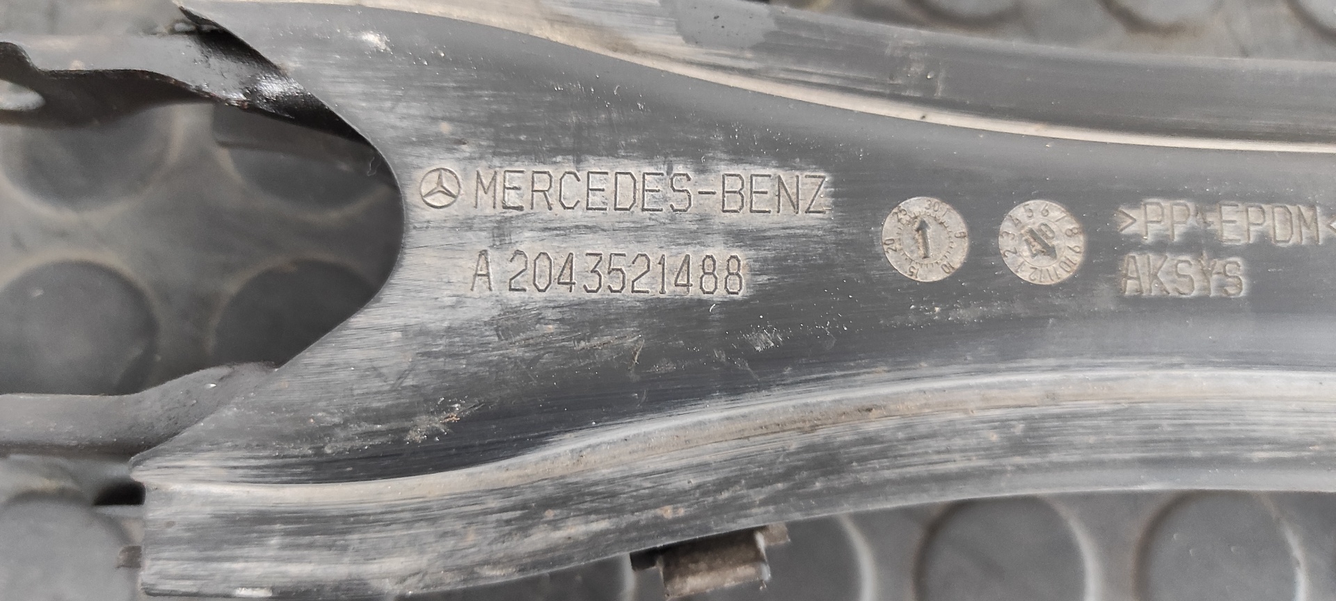 BRAZO DERECHO INFERIOR TRASERO  MERCEDES-BENZ CLASE C (W204) BERLINA - vista 3