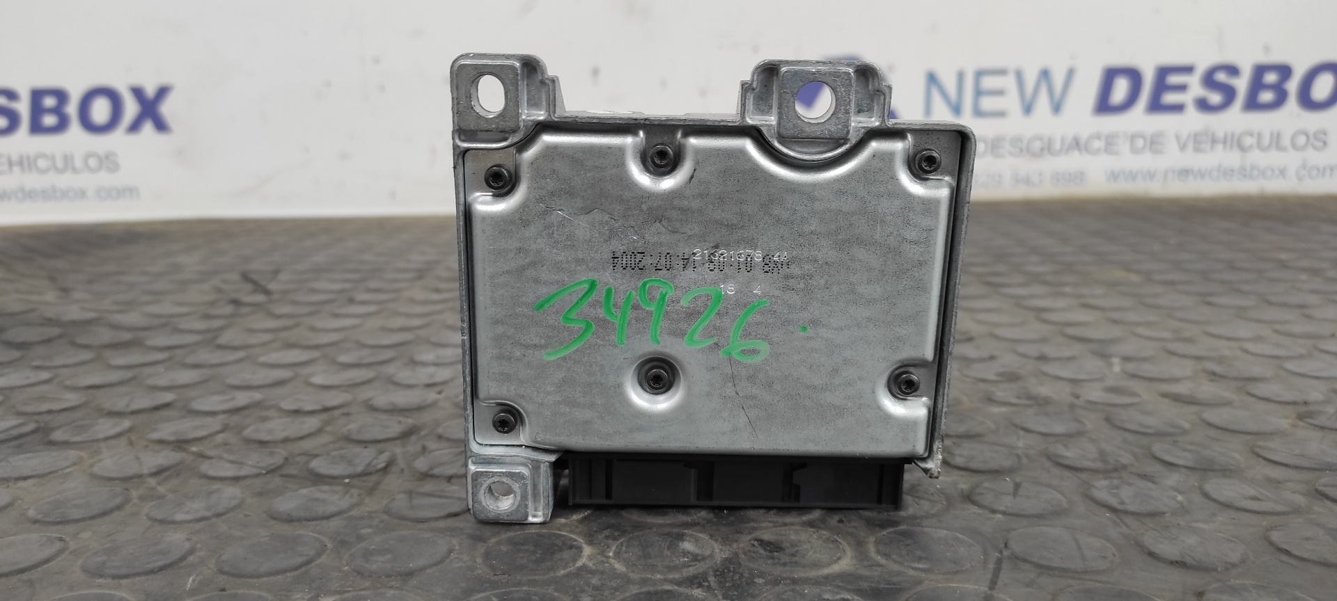 CENTRALITA AIRBAG PEUGEOT 407 - vista 4