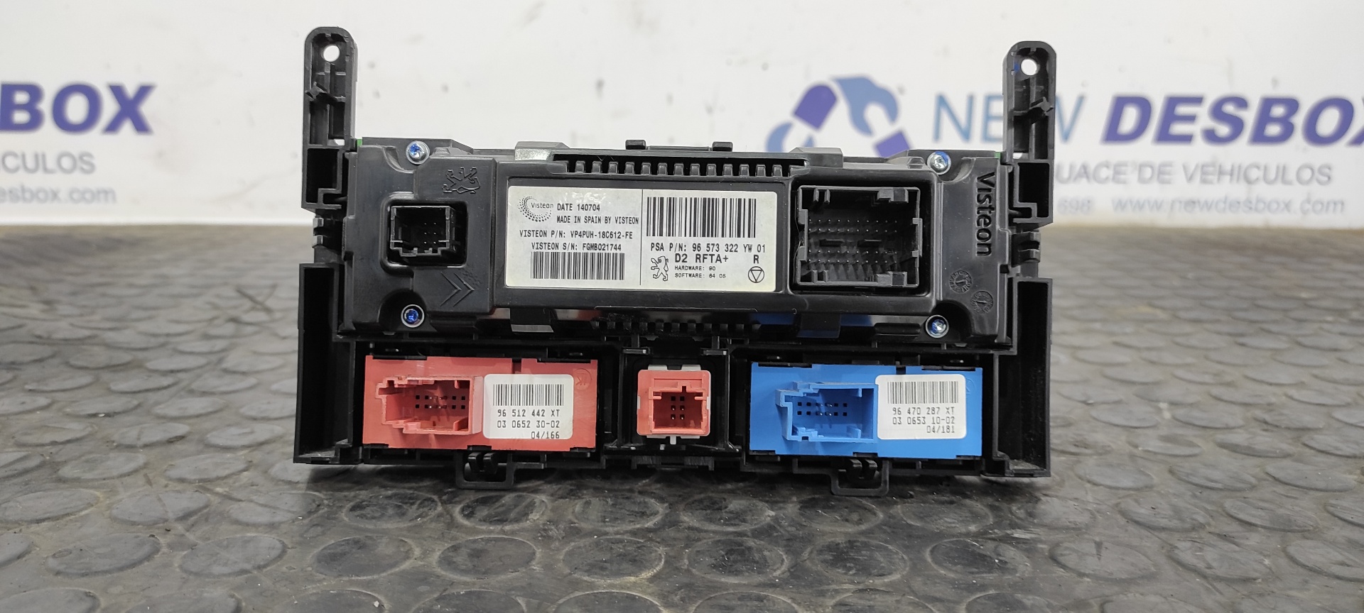 MANDO CLIMATIZADOR PEUGEOT 407 - vista 6