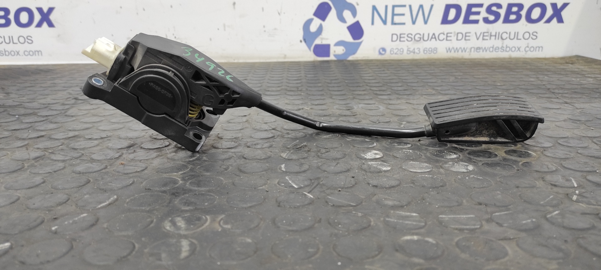 POTENCIOMETRO PEDAL PEUGEOT 407 - vista 2