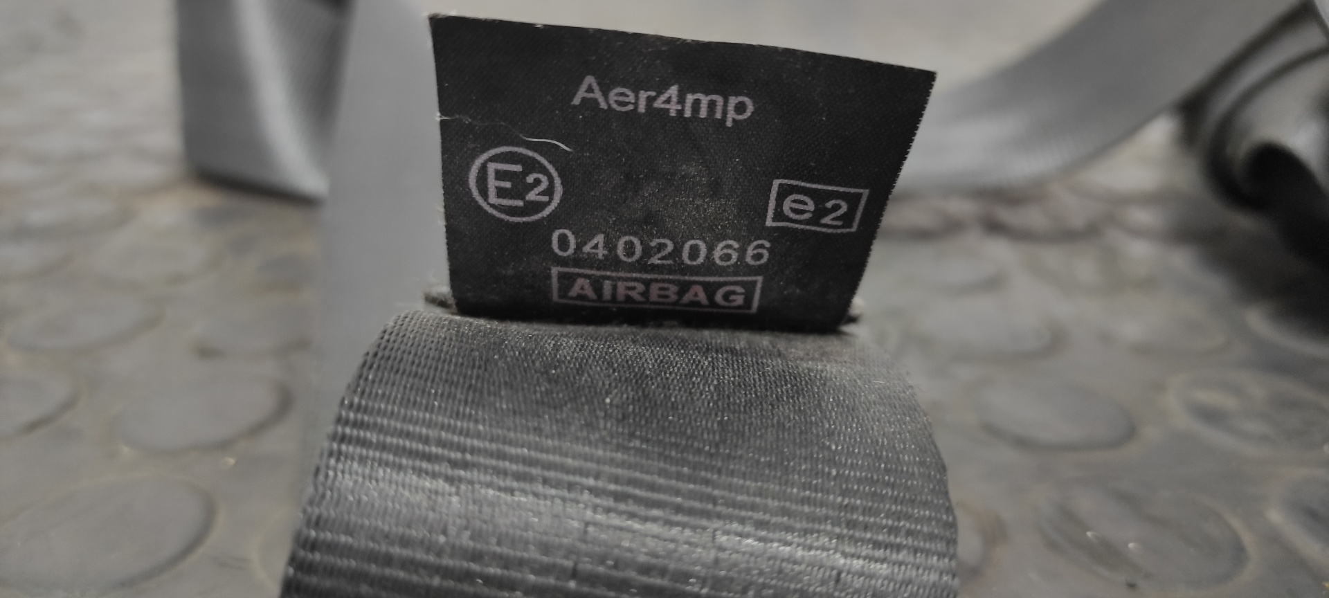 CINTURON DELANTERO DERECHO PEUGEOT 407 - vista 3