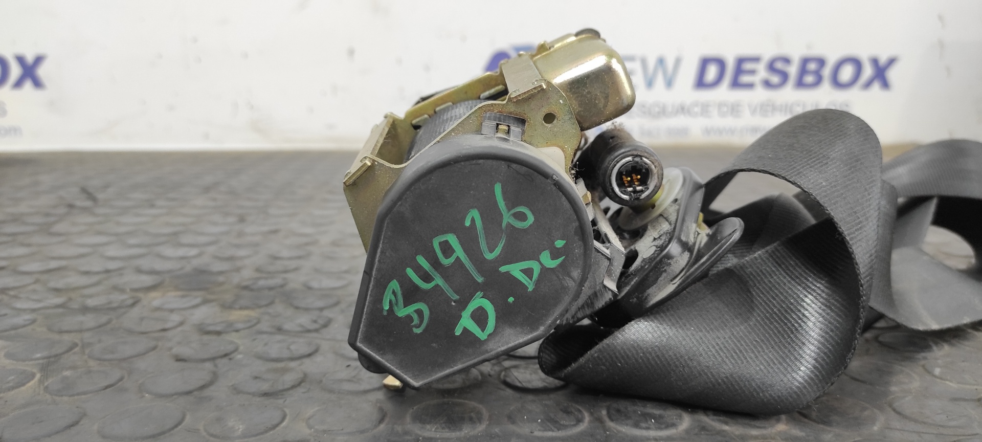 CINTURON DELANTERO DERECHO PEUGEOT 407 - vista 4