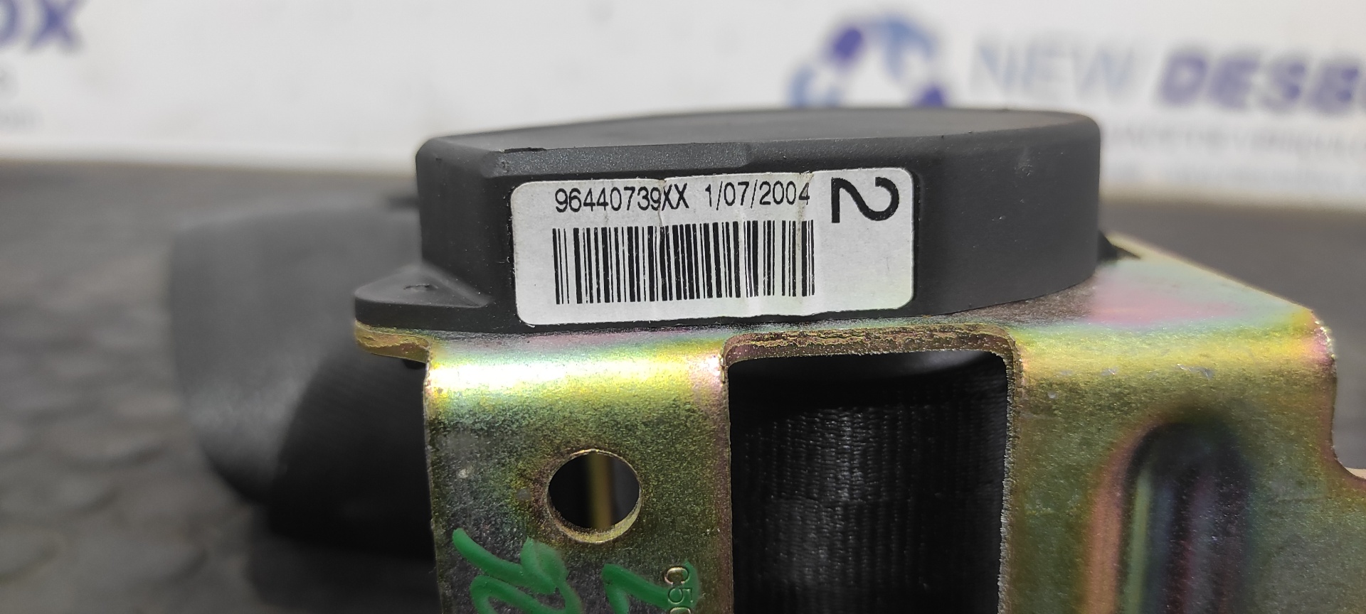 CINTURON TRASERO IZQUIERDO PEUGEOT 407 - vista 4