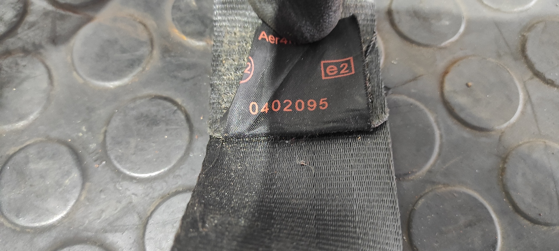 CINTURON TRASERO IZQUIERDO PEUGEOT 407 - vista 2