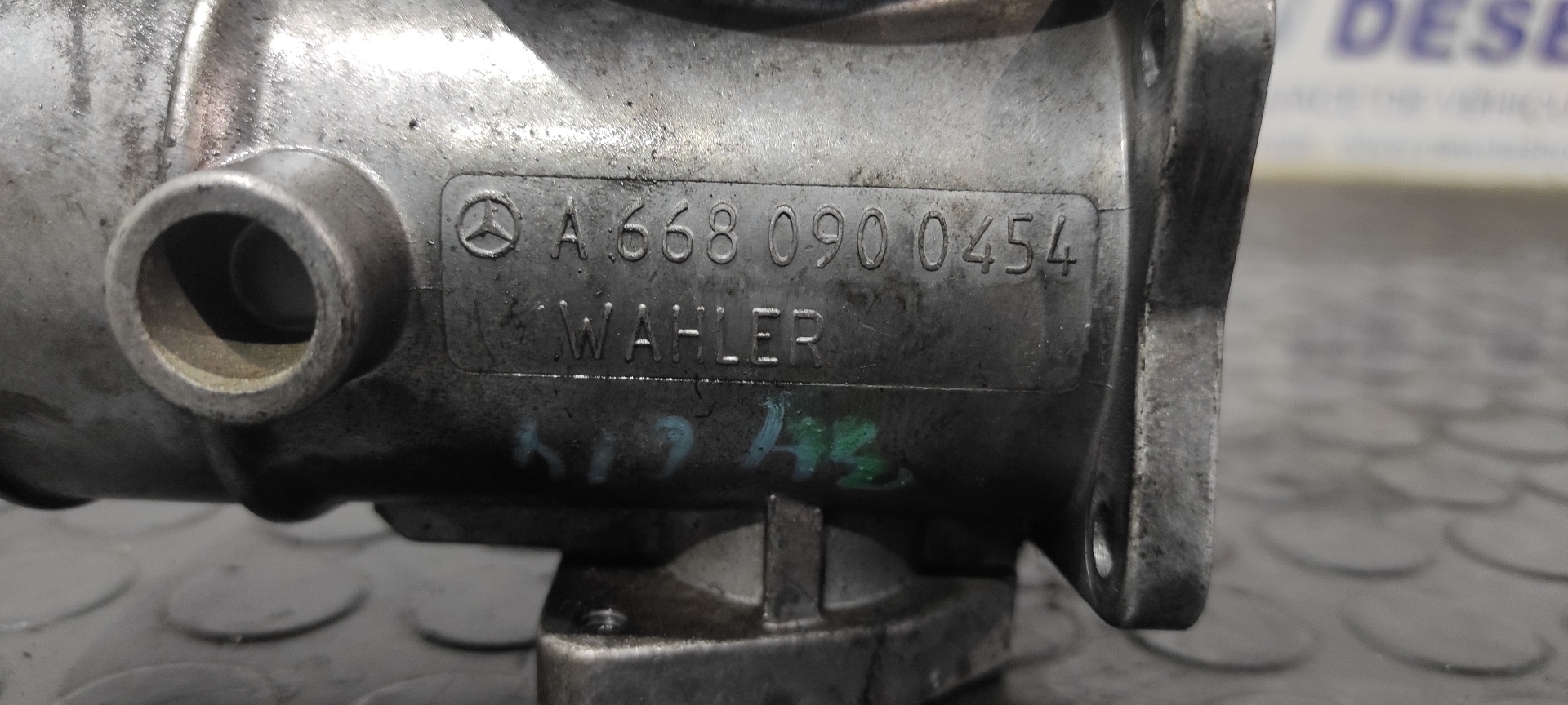 VALVULA EGR MERCEDES-BENZ CLASE A (W168) - vista 3