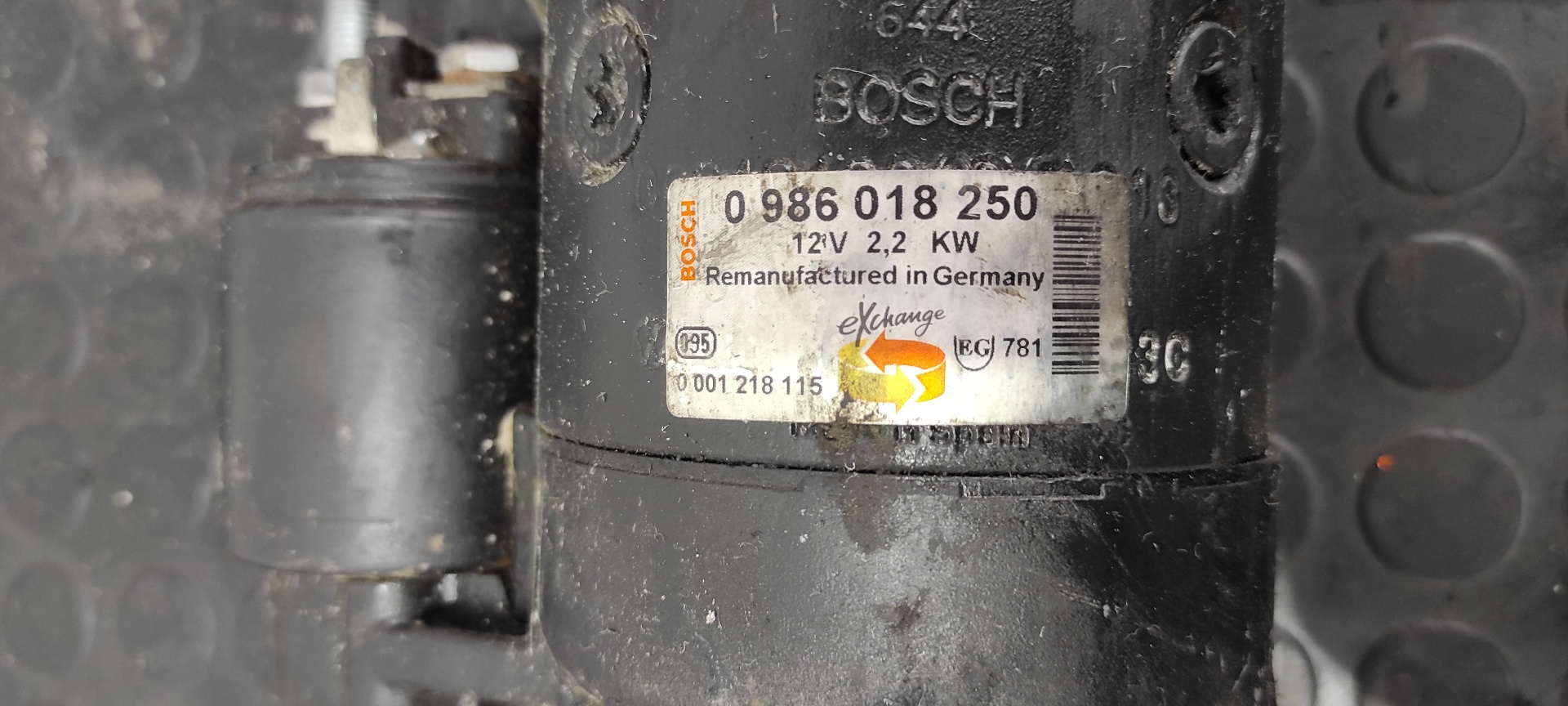 MOTOR ARRANQUE AUDI A6 BERLINA (4B2) - vista 5