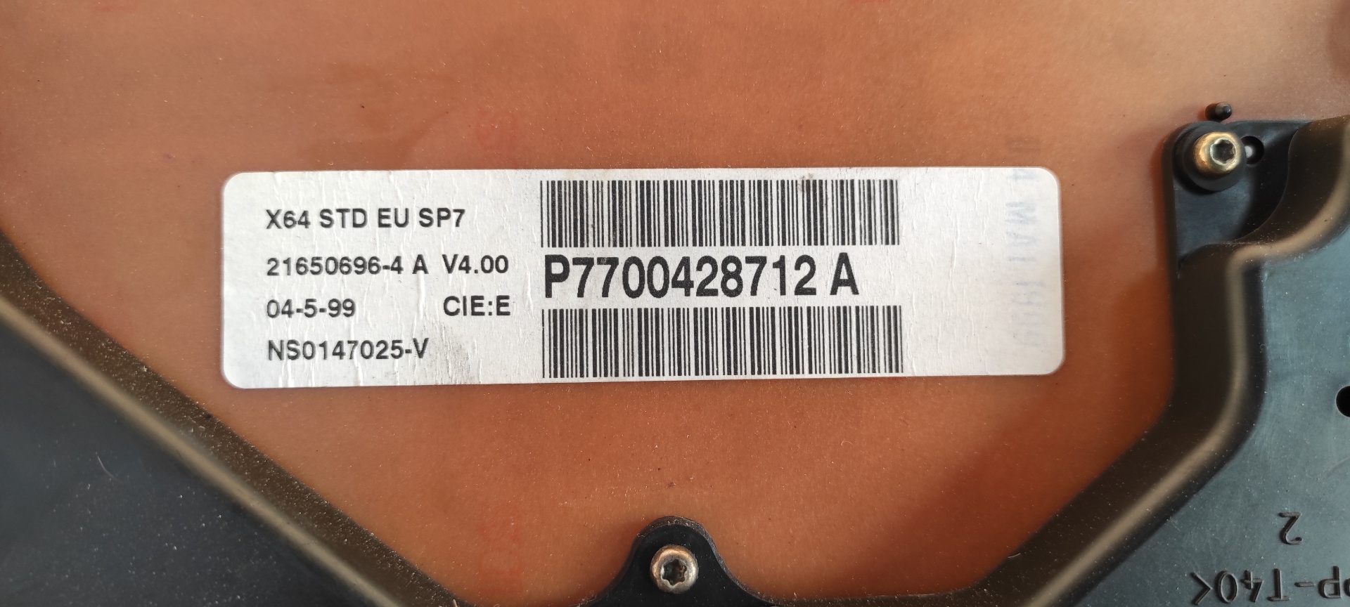 CUADRO INSTRUMENTOS RENAULT MEGANE I COUPE FASE 2 (DA..) - vista 5