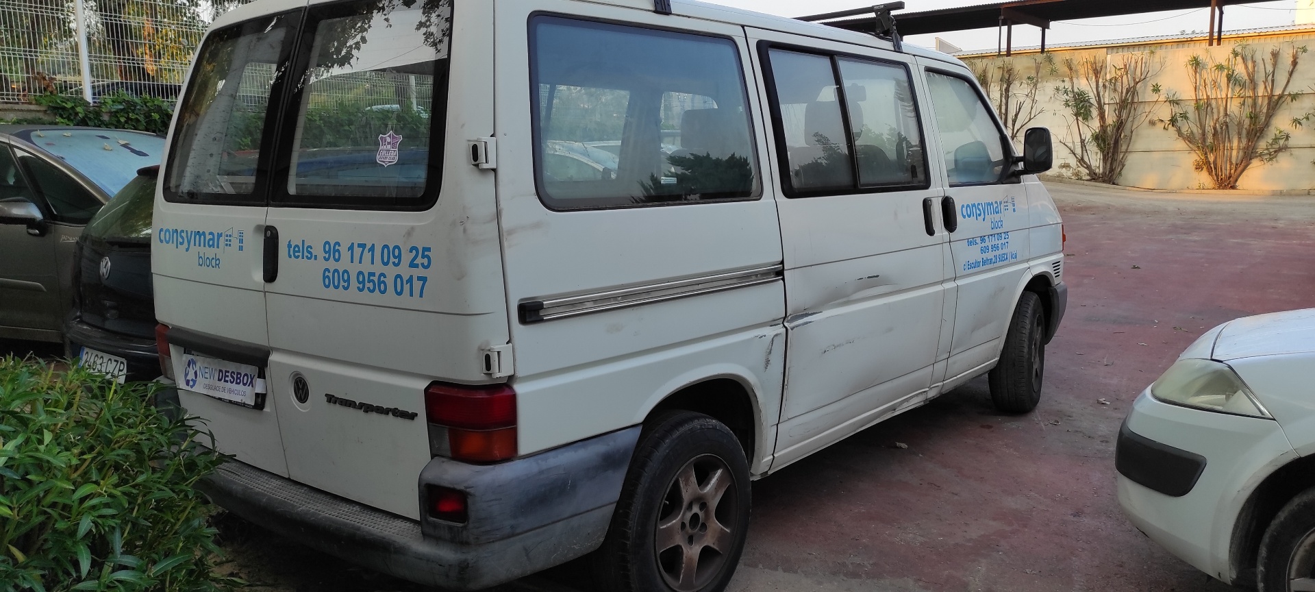 REFUERZO PARAGOLPES DELANTERO VOLKSWAGEN T4 TRANSPORTER/FURGONETA (MOD. 1991) - vista 2