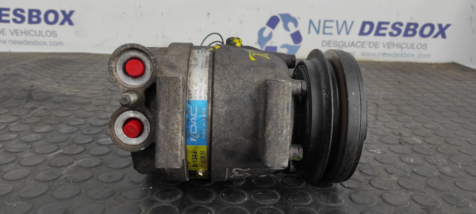 COMPRESOR AIRE ACONDICIONADO DAEWOO LANOS - vista 2