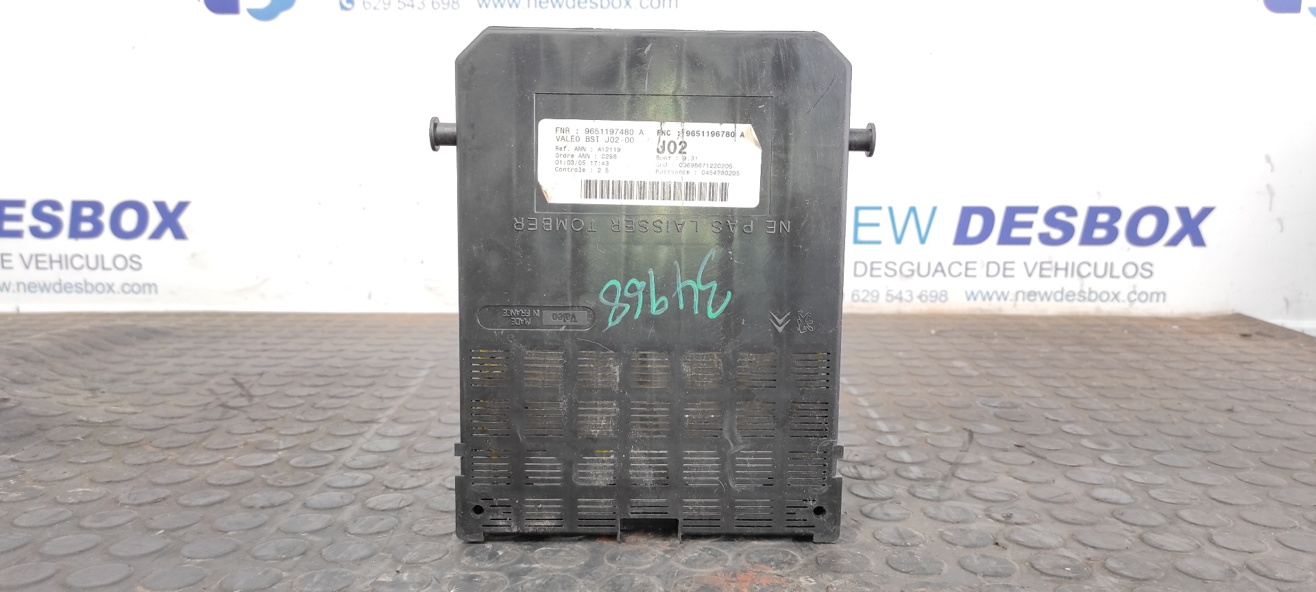 CENTRALITA BSI PEUGEOT 307 BREAK / SW (S1) - vista 3